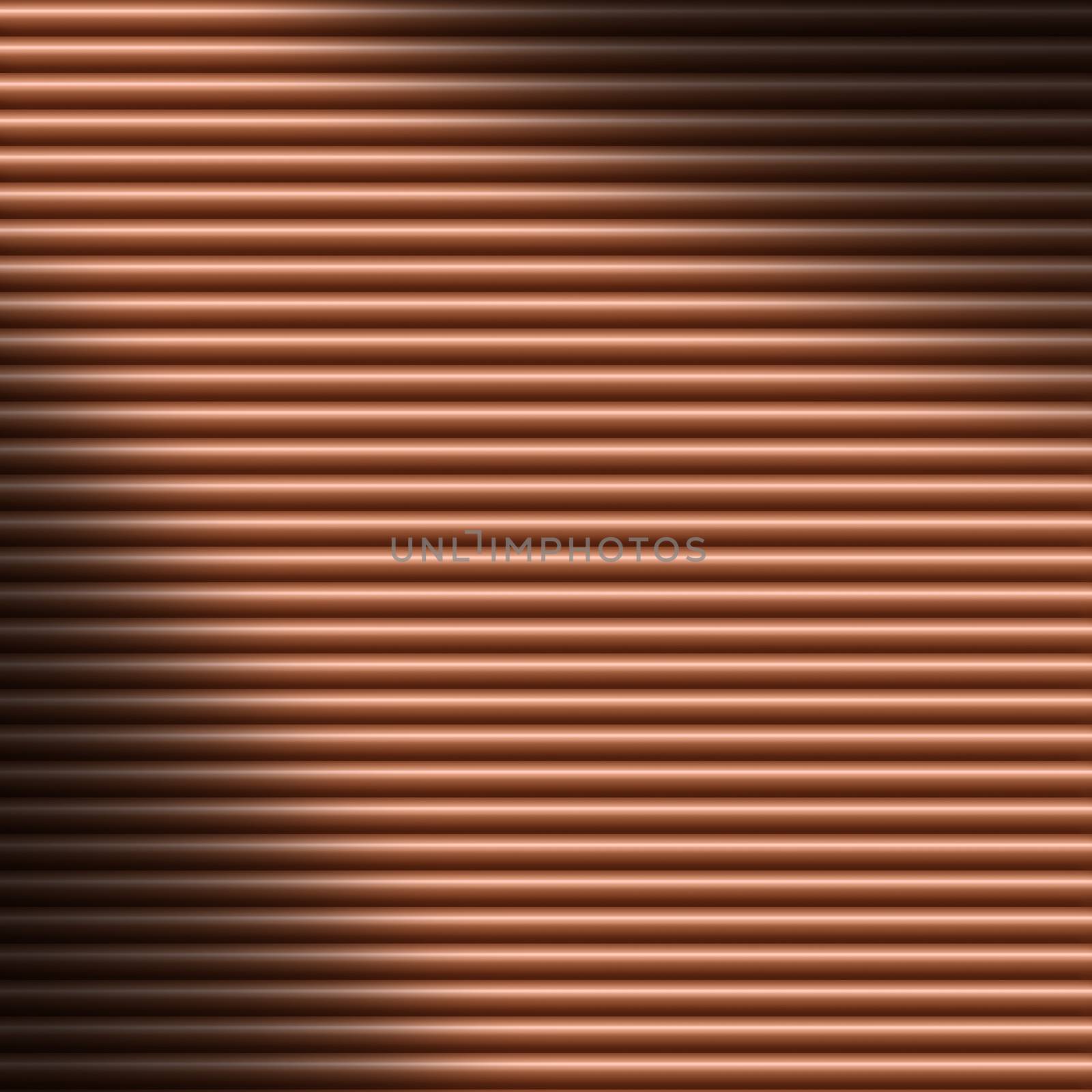 Copper-colored tube background texture lit diagonally by Balefire9