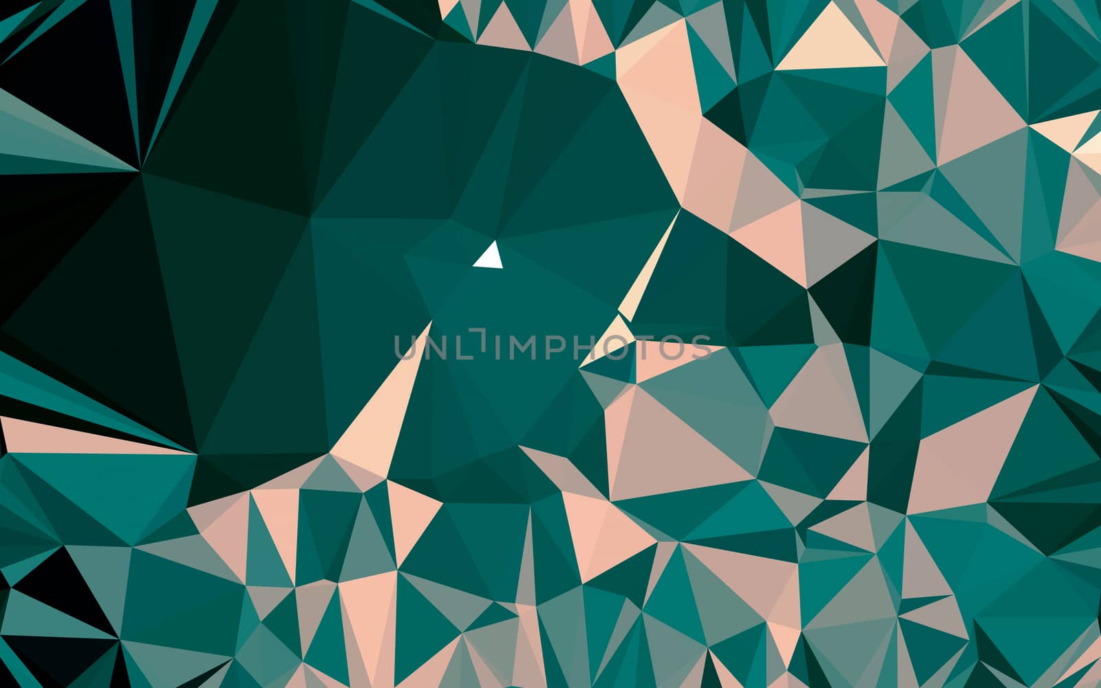 Abstract low poly background, geometry triangle by teerawit