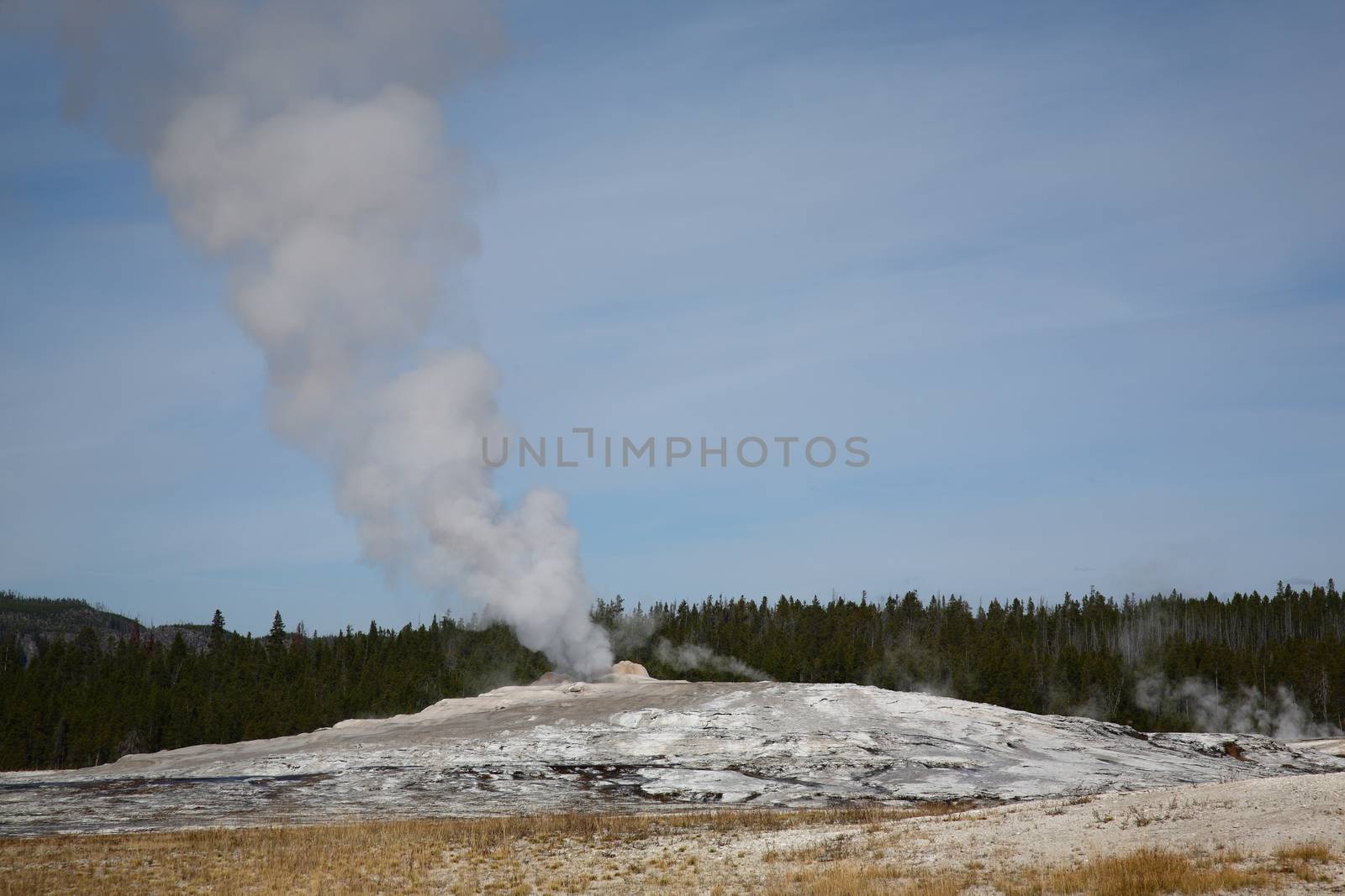 Old Faithful - Yellowstone National Park by Ffooter