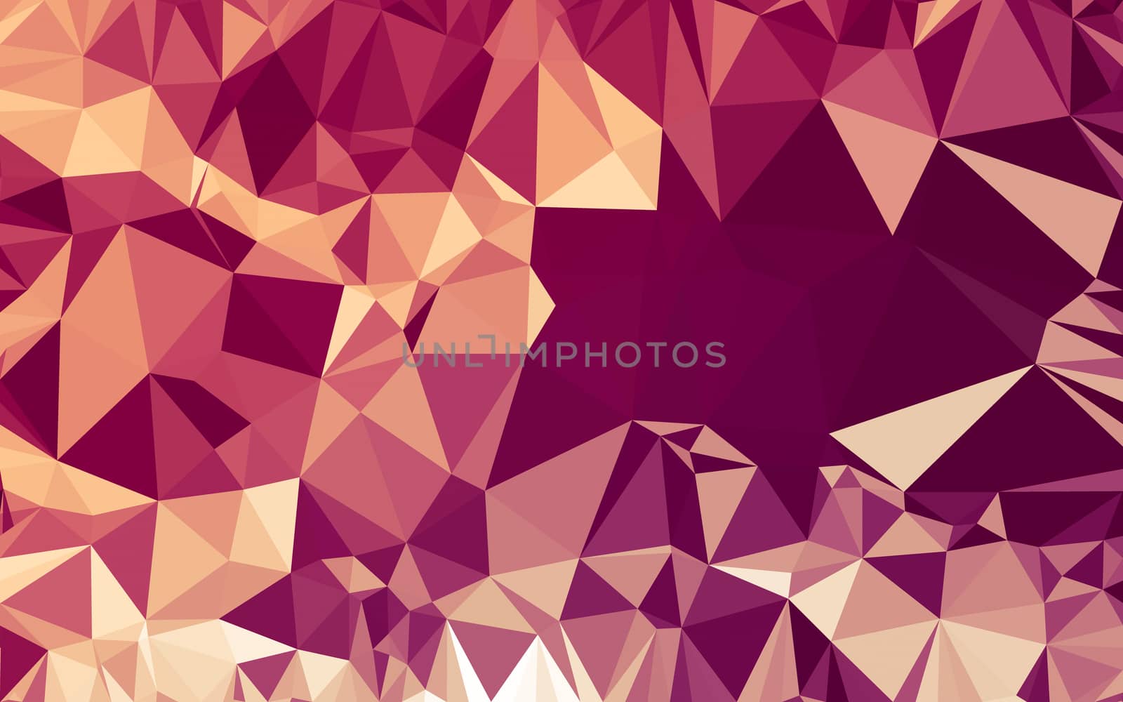 Abstract low poly background, geometry triangle, mosaic pastel color background