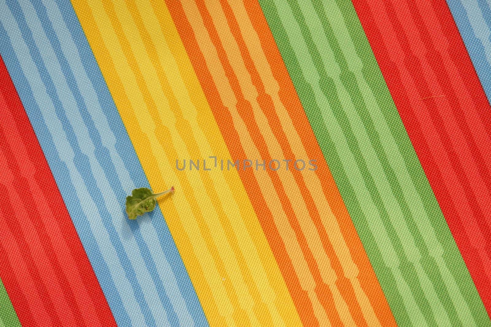 Abstract colorful background stripe textile texture. Macro photo.