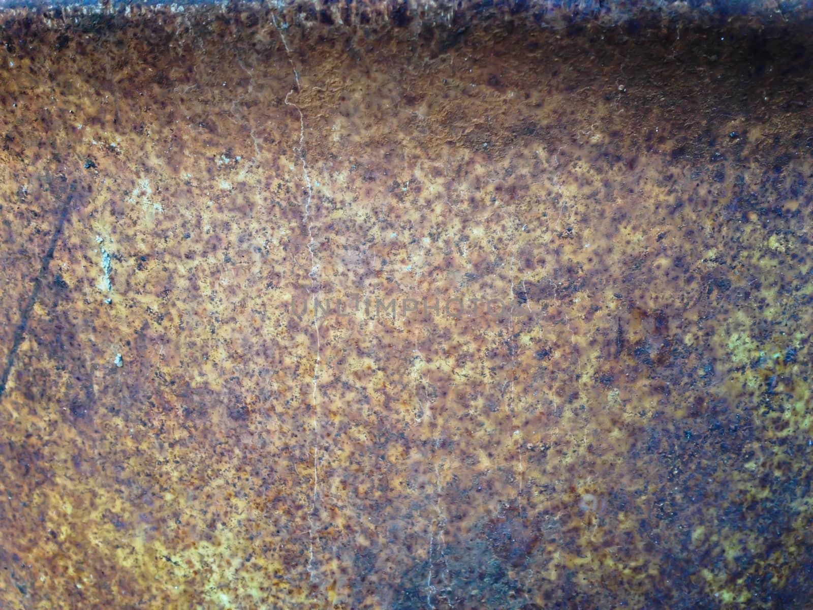 Old and rusty steel plate for abstract grunge background