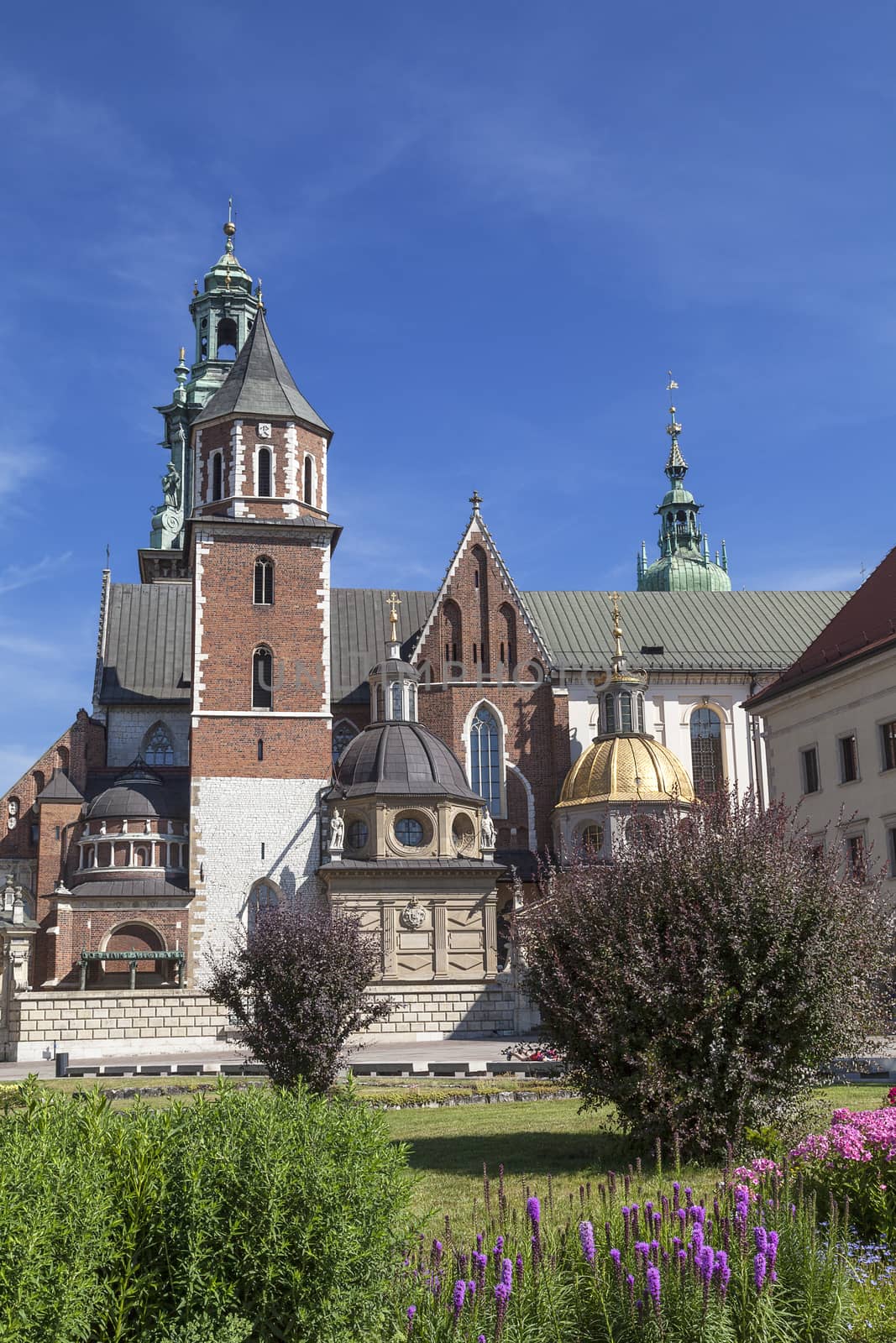 Wawel Cathedral  on Wawel Hill,  Krakow, Poland by mychadre77