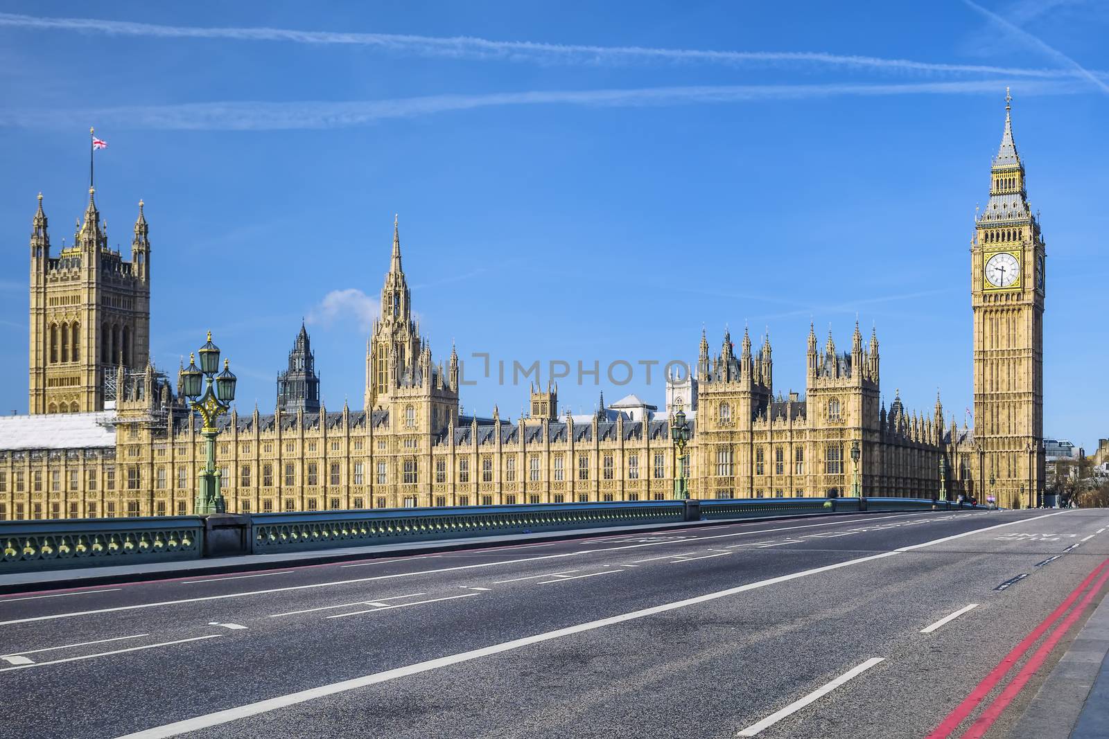 Big Ben and House of Parliament by vwalakte