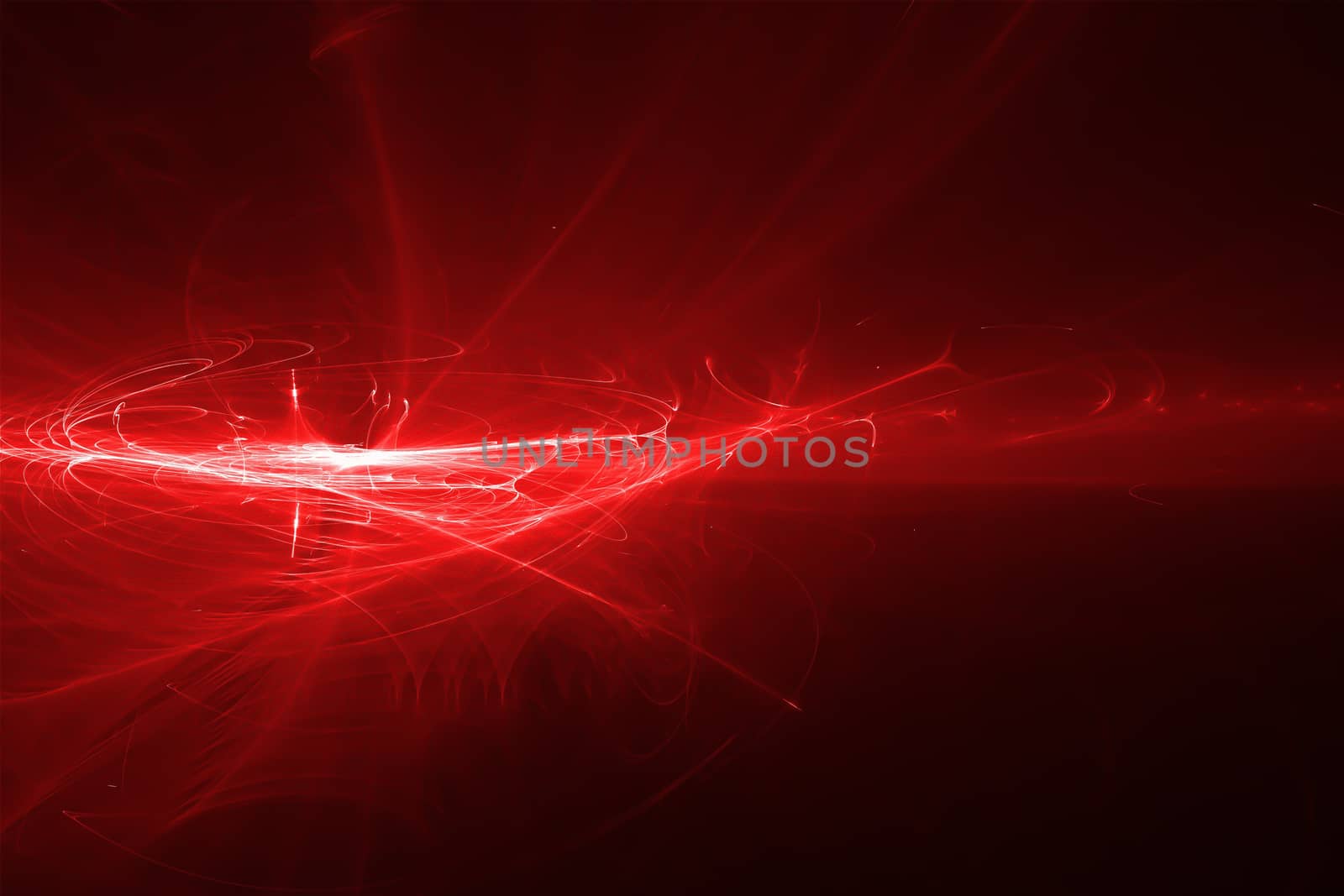 red glow energy wave. lighting effect abstract background. 