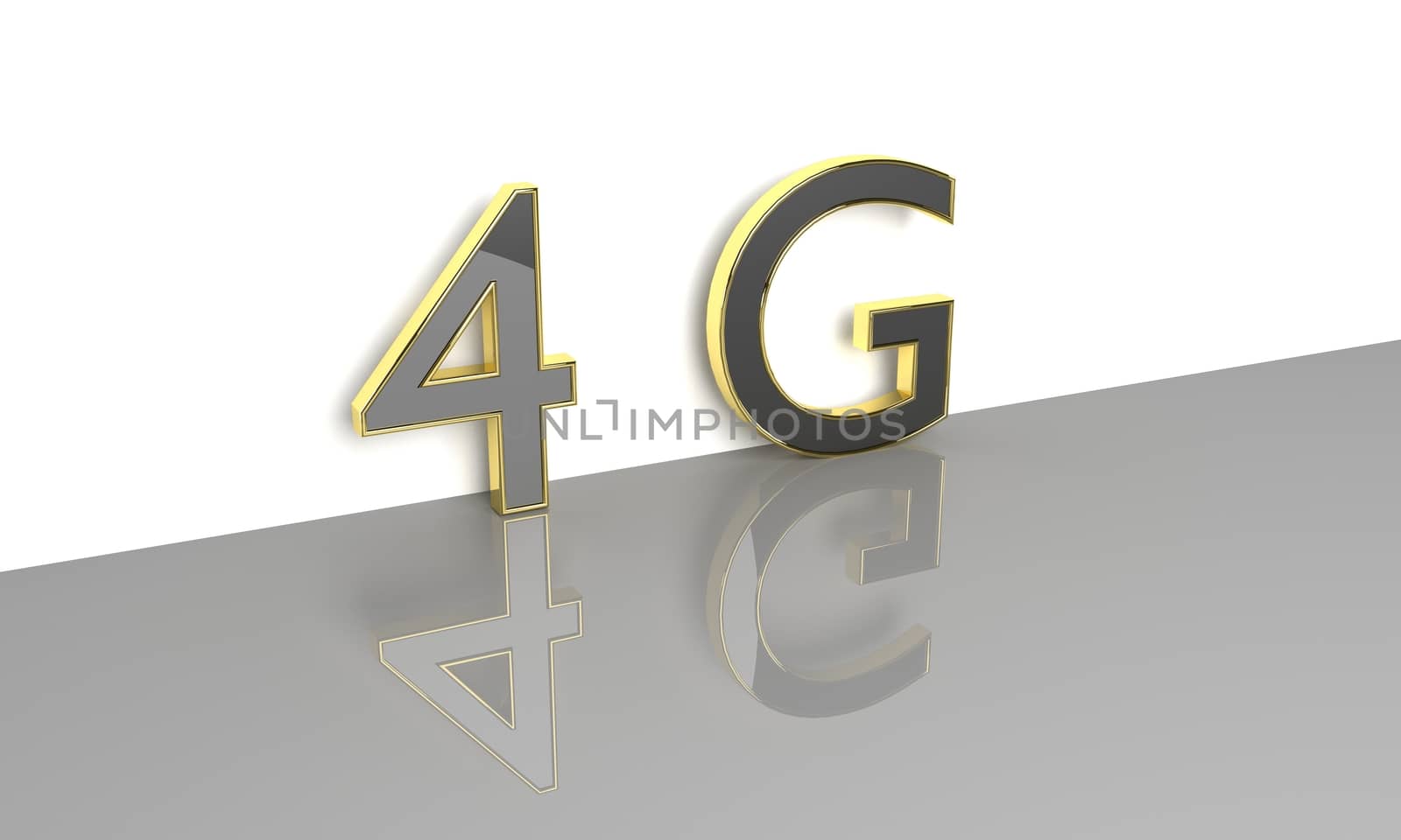 4G 3d text. by nikonlike