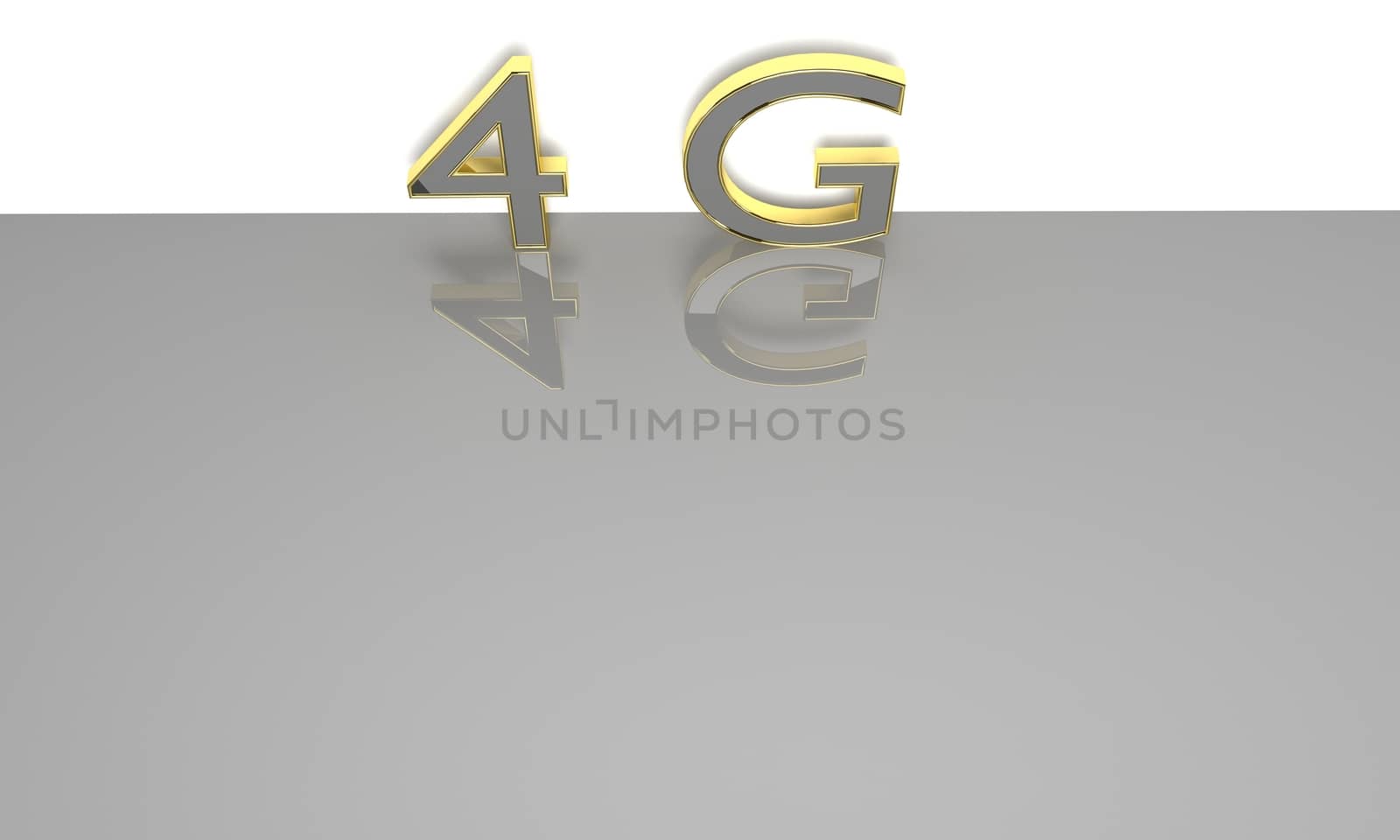4G 3d text. by nikonlike