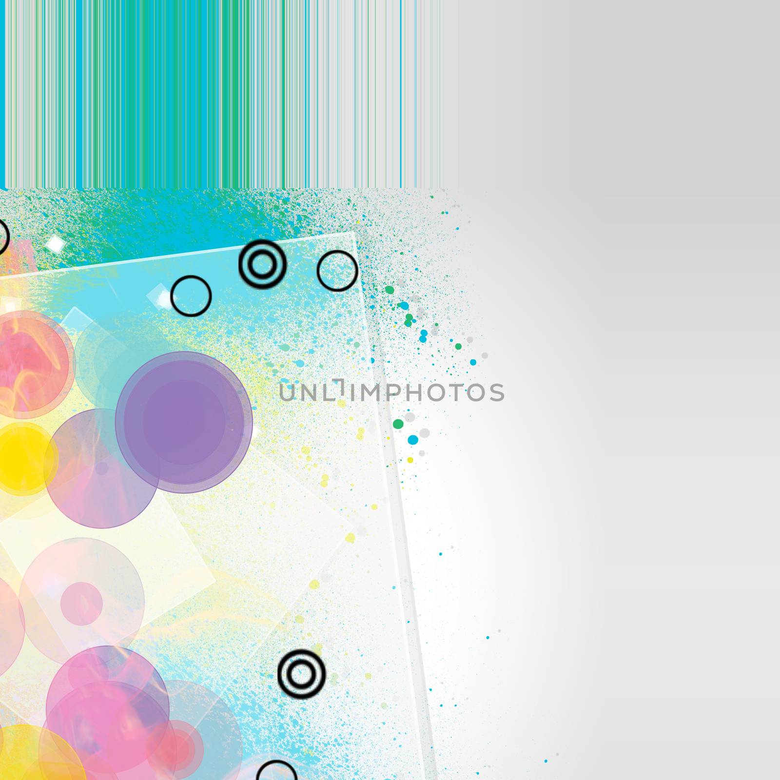 colored  background with geometric form