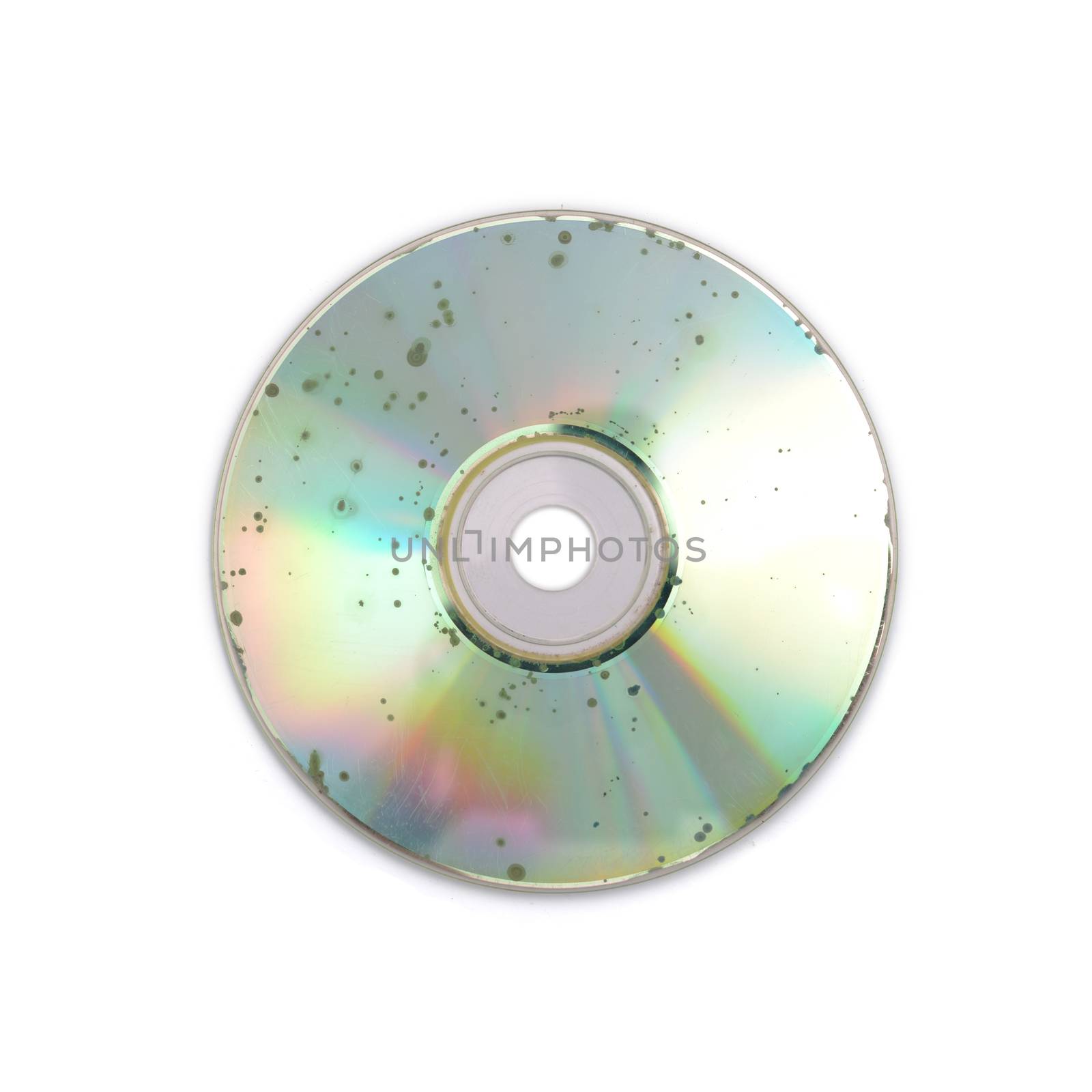 Data loss due to molder on badly damaged CD DVD by bigjom