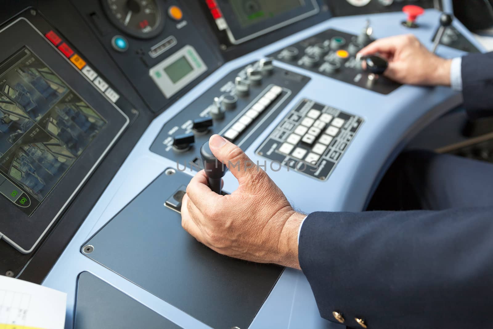 Train driver by wellphoto