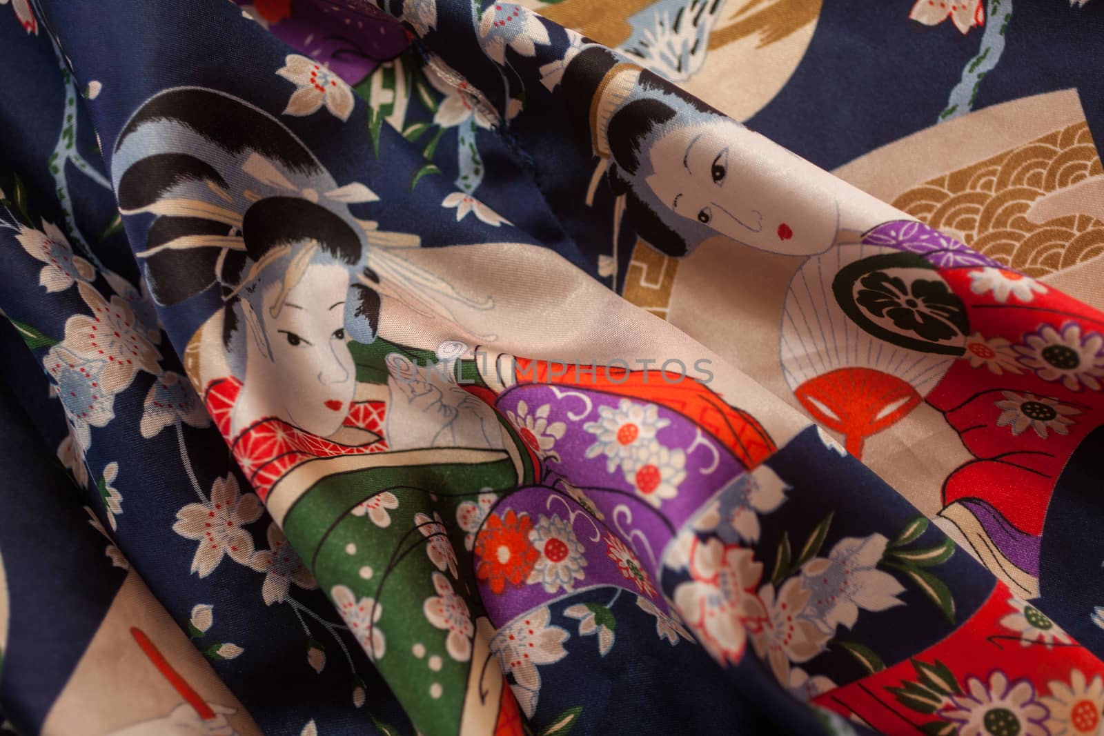 Japanese fabric by Portokalis