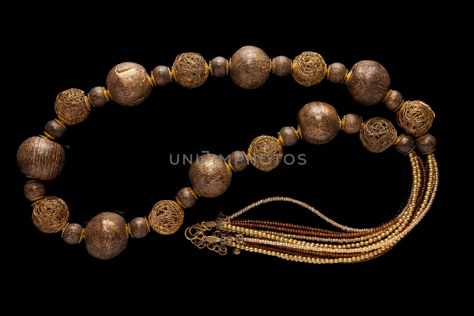 Jewelry of beads by Portokalis