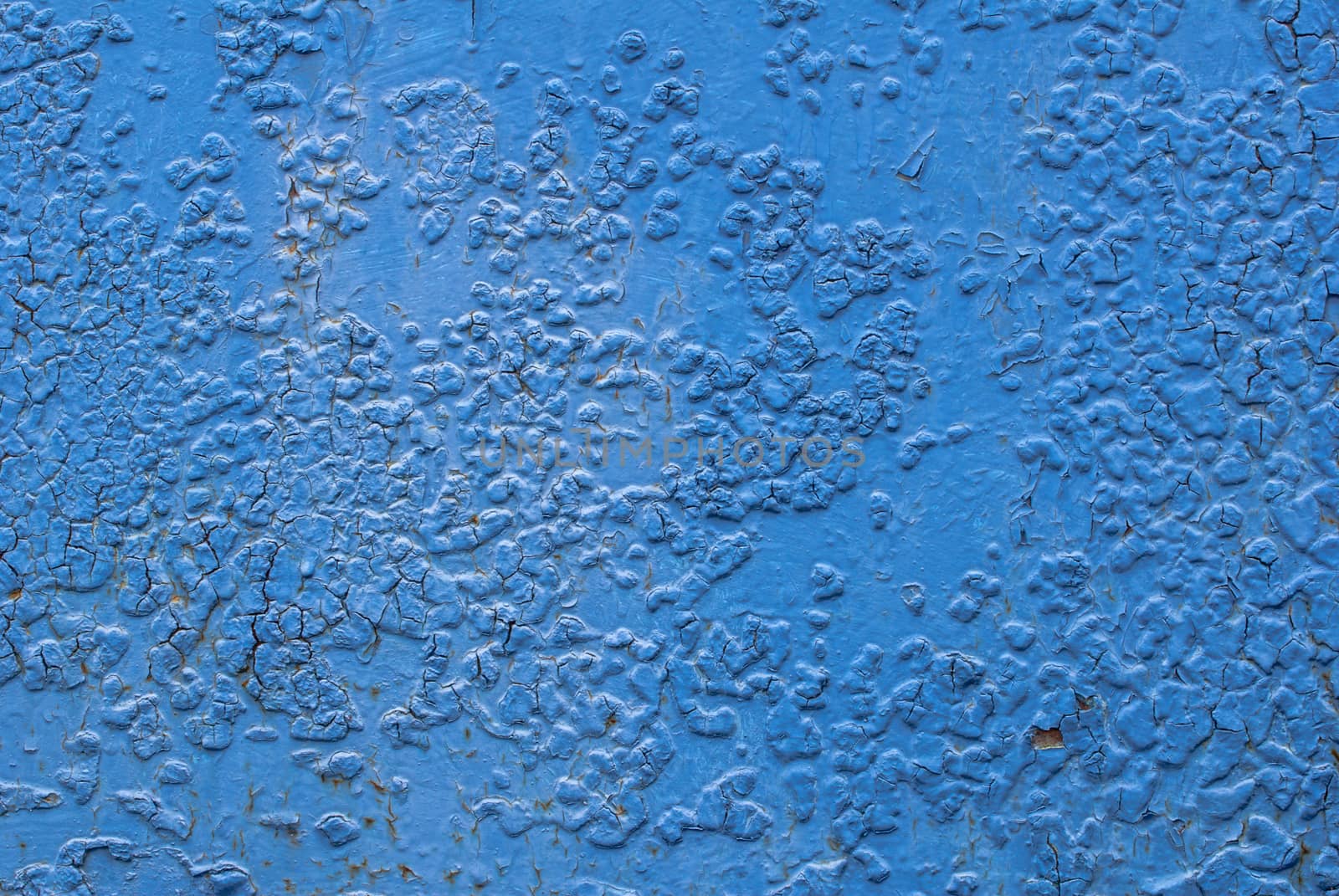 iron surface is covered with old paint, perfect background for your concept or project by uvisni