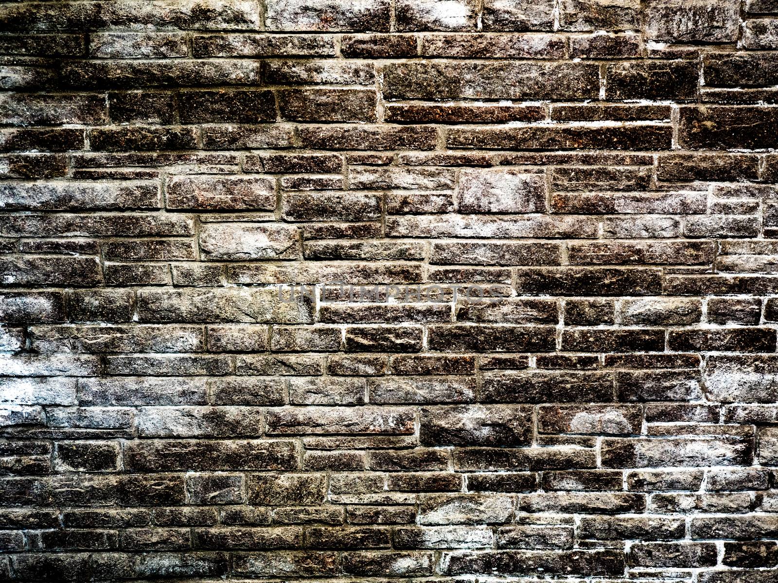 brick wall corroded by salt by Isaac74