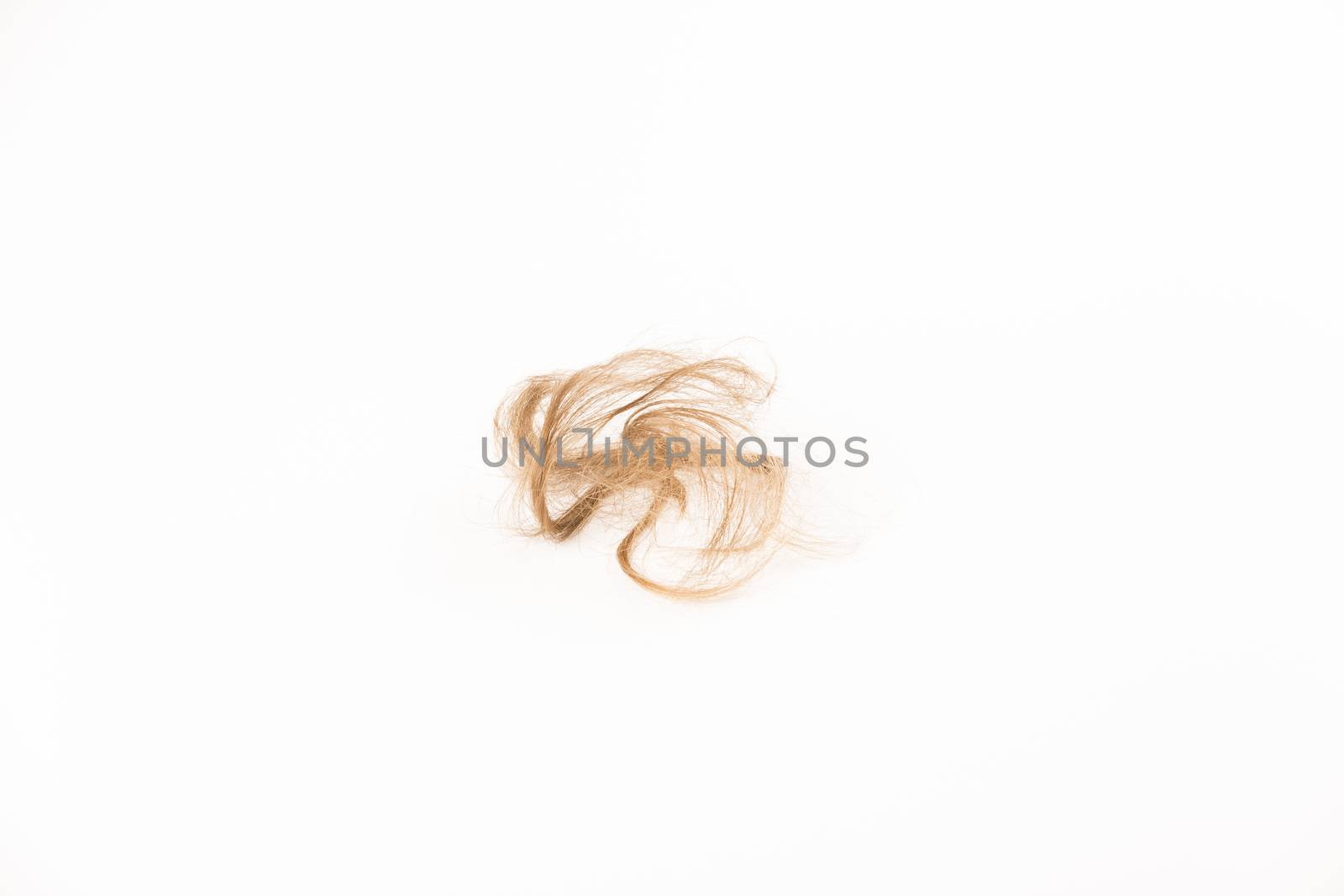 Hair Loss on white background by CatherineL-Prod
