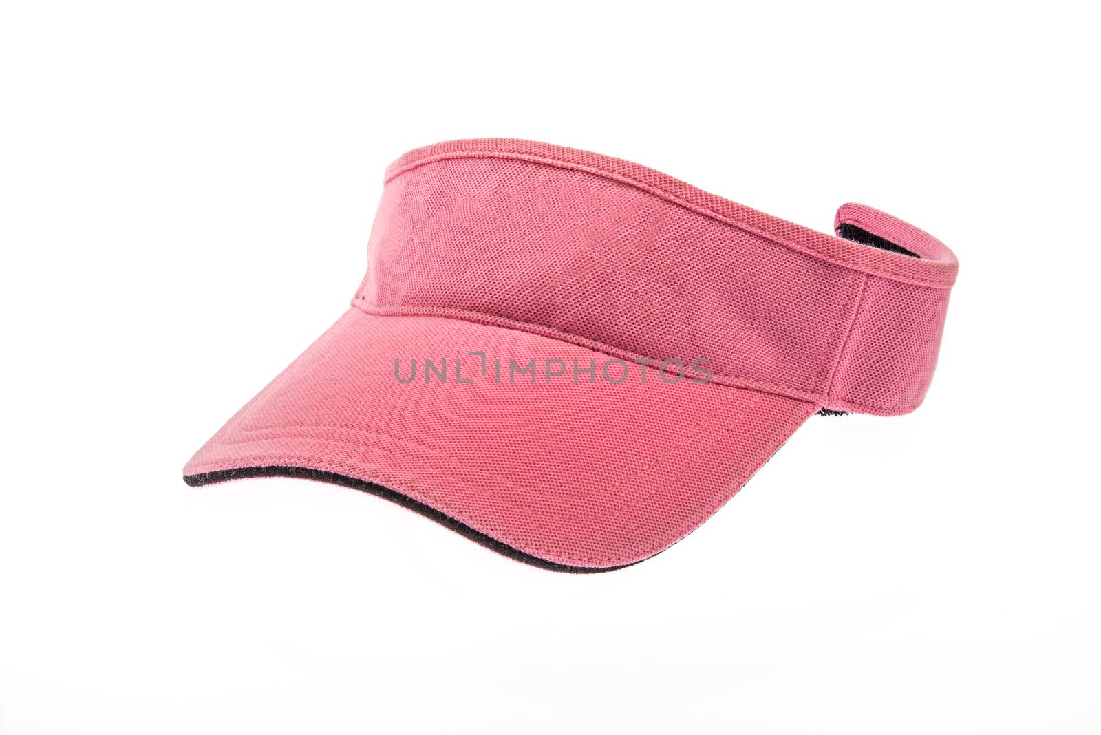 Golf Pink  visor for man or woman by praethip