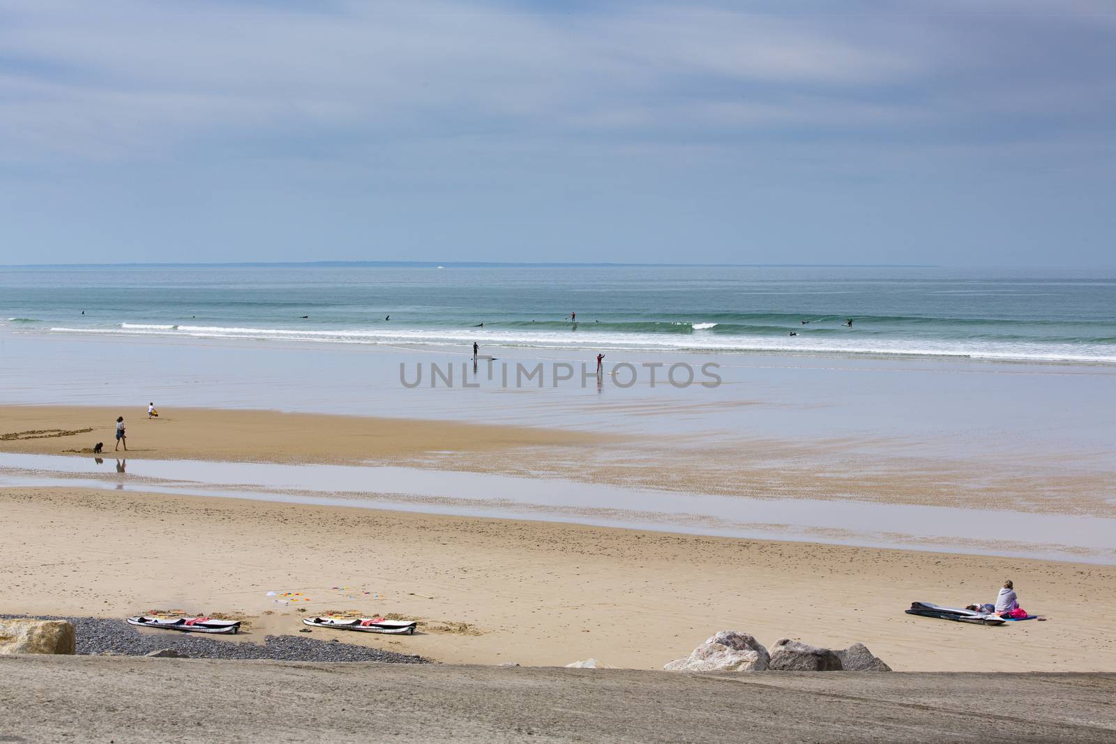 Beach sand sun people by CatherineL-Prod