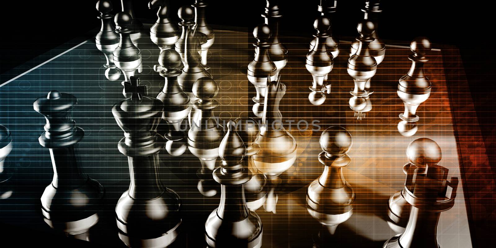 Business Strategy with a Chess Board Concept
