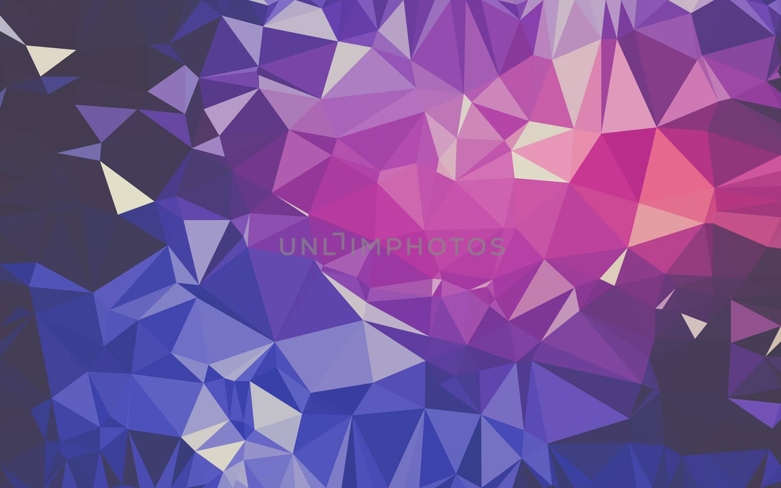 Abstract low poly background, geometry triangle, mosaic pastel color background