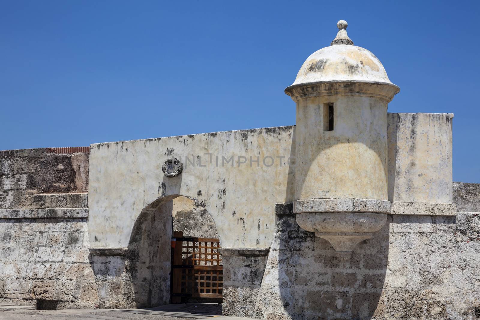 Entrance San Sebastian del Pastelillo Fort