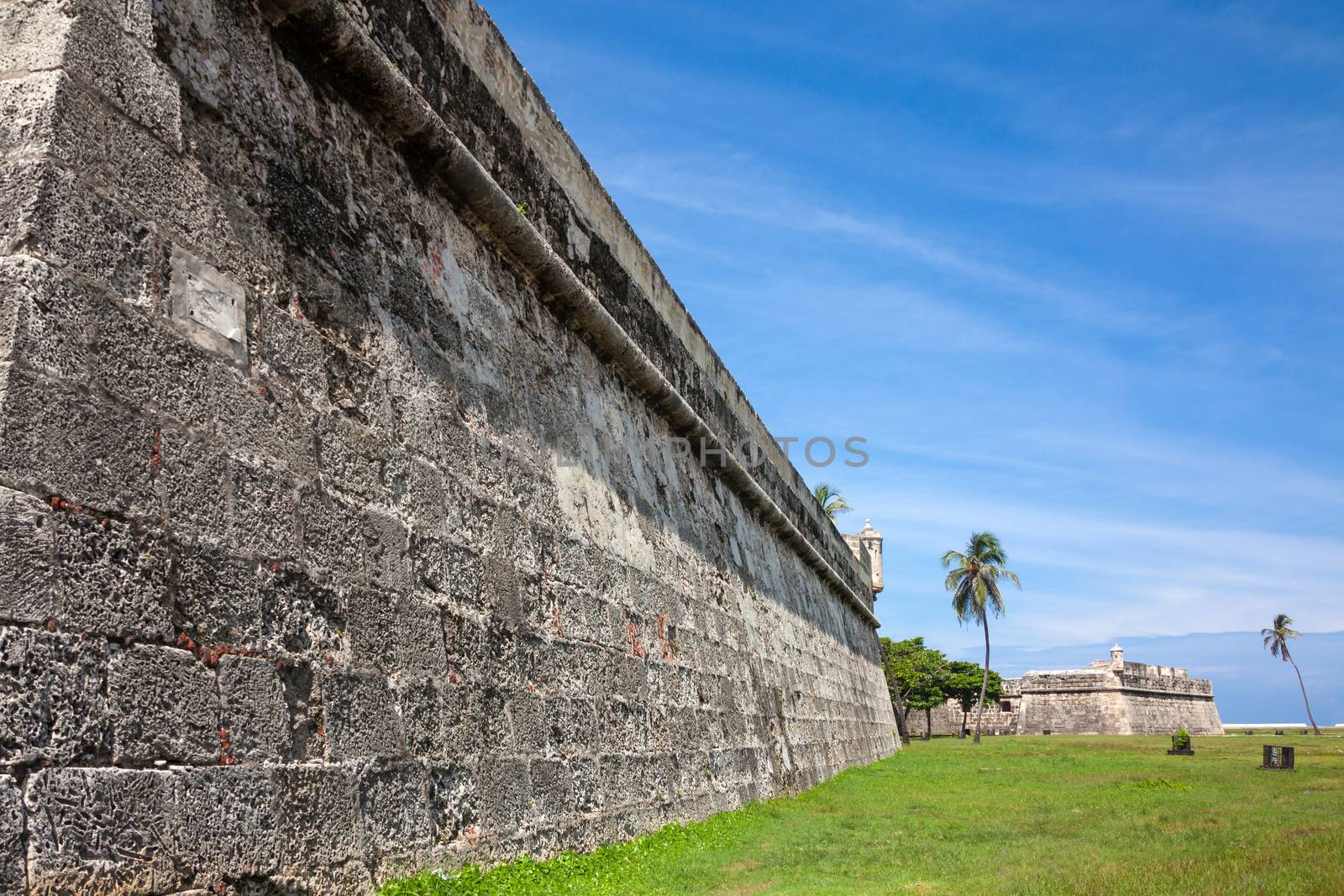 Wall of Cartagena de Indias