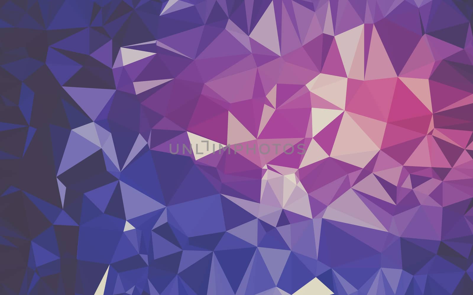 Abstract low poly background, geometry triangle by teerawit