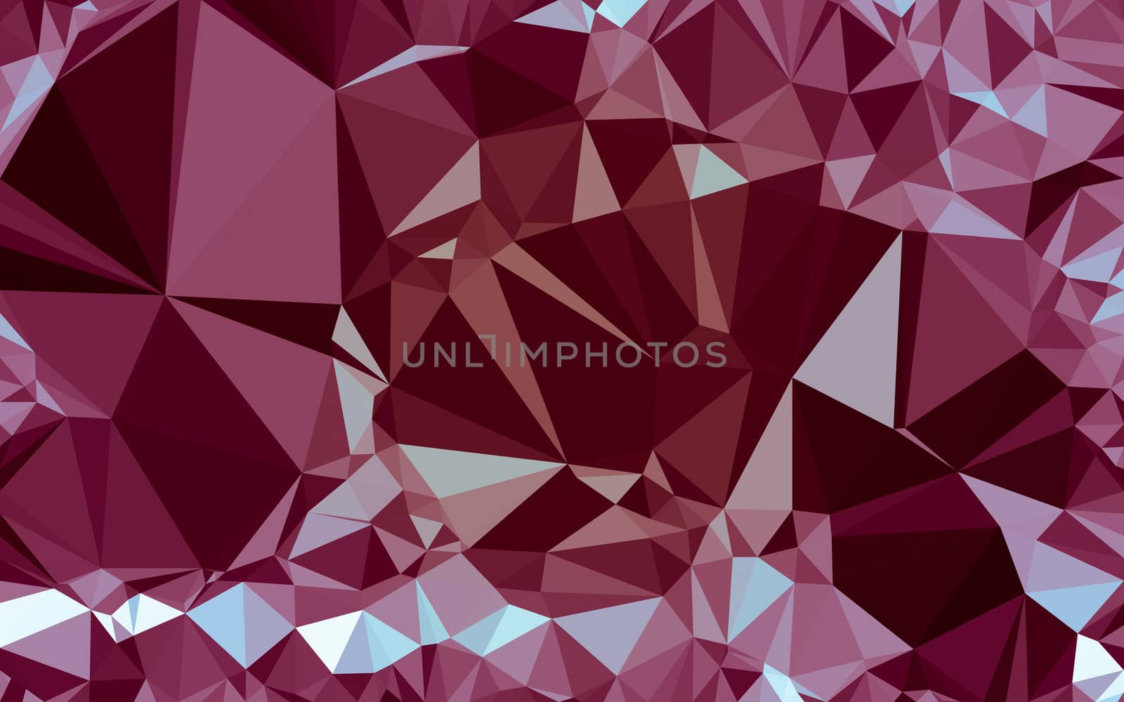 Abstract low poly background, geometry triangle by teerawit