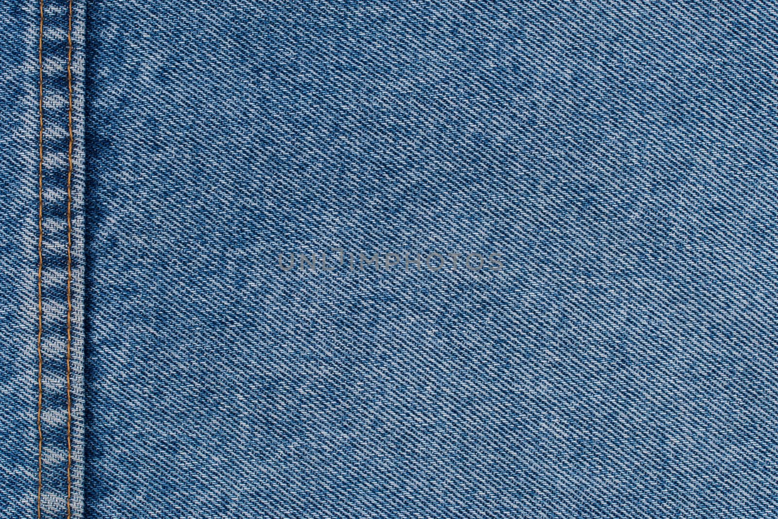 Denim jeans texture or denim jeans background with seam of fashion jeans design with copy space for text or image.