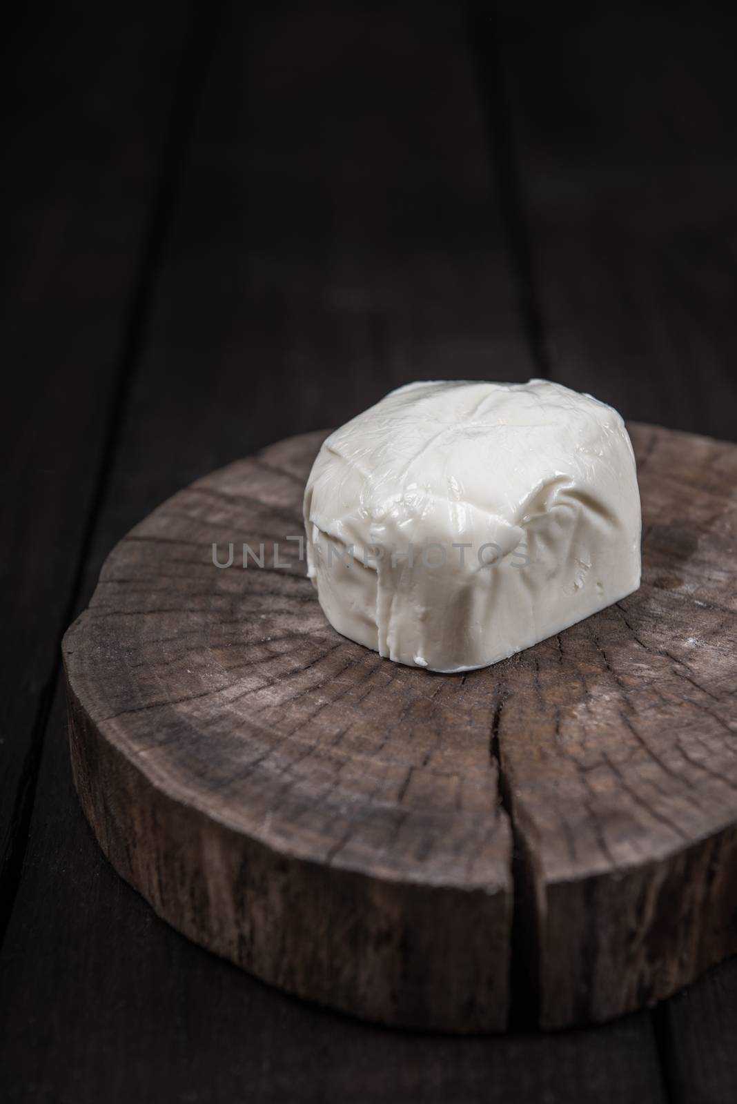 white mozzarella cheese by Andreua