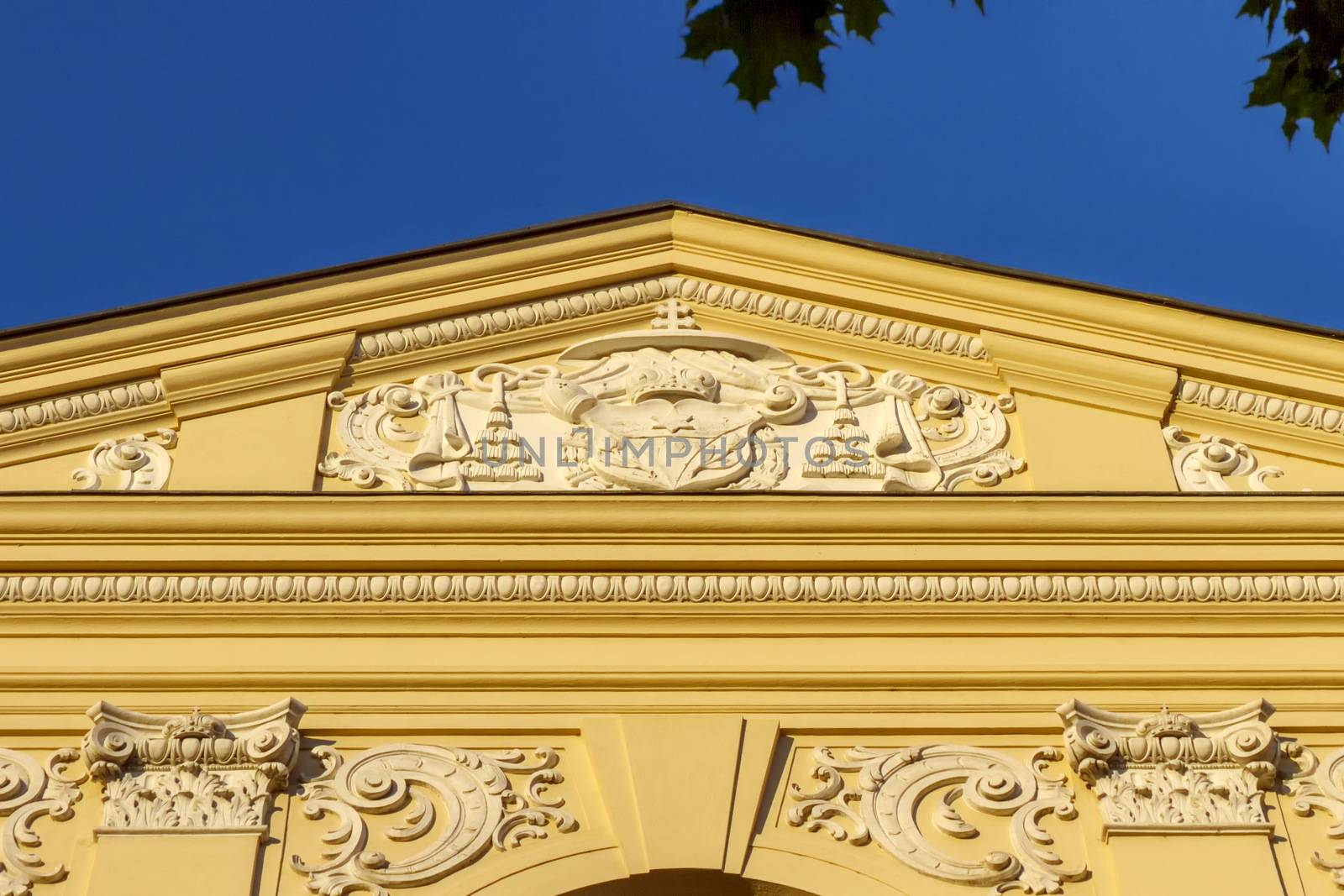 Detail of Seminarium Marianum, Marinasky seminar, in Trnava, Slovakia by Elenaphotos21