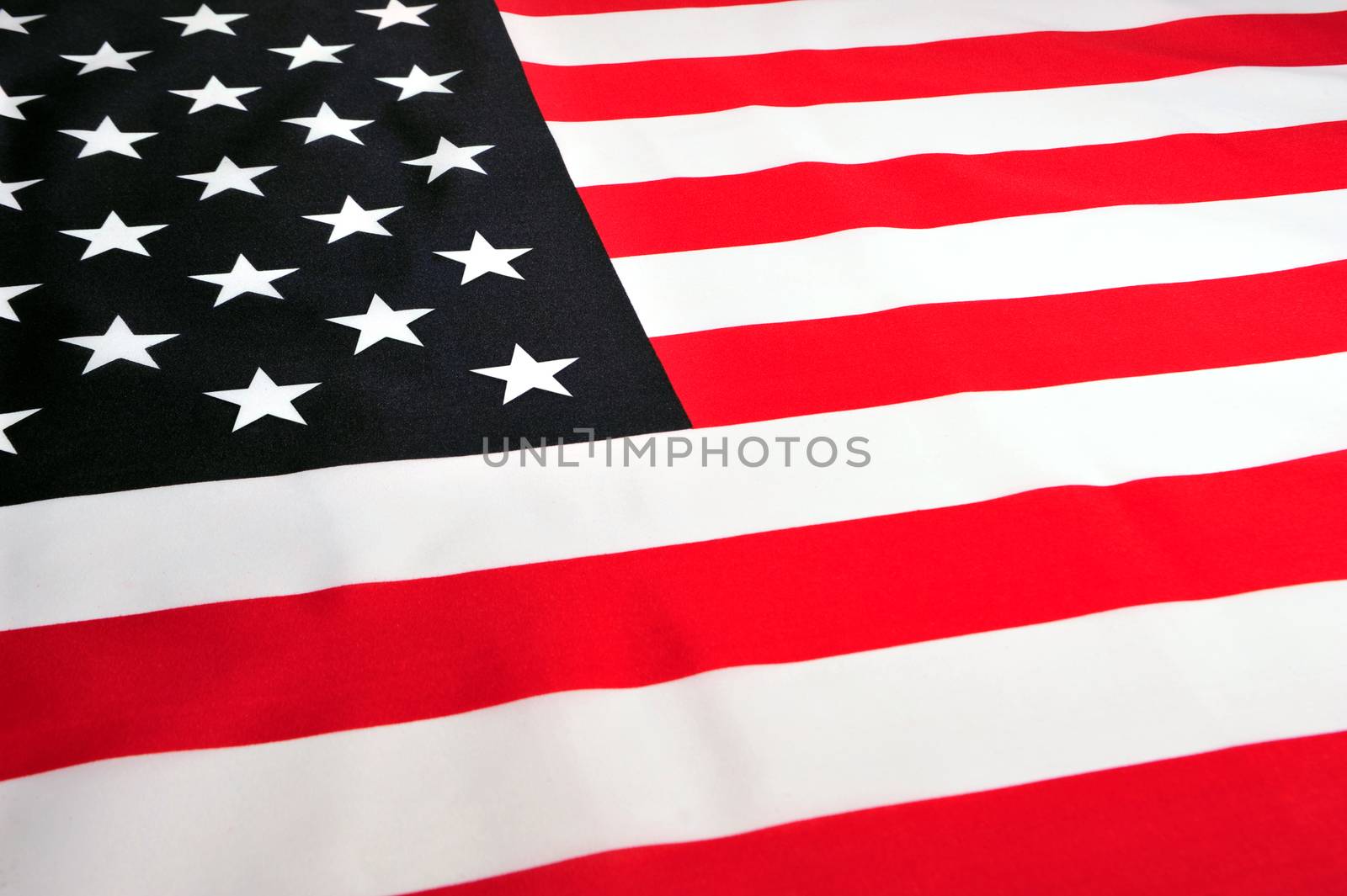 USA National Flag, close-up