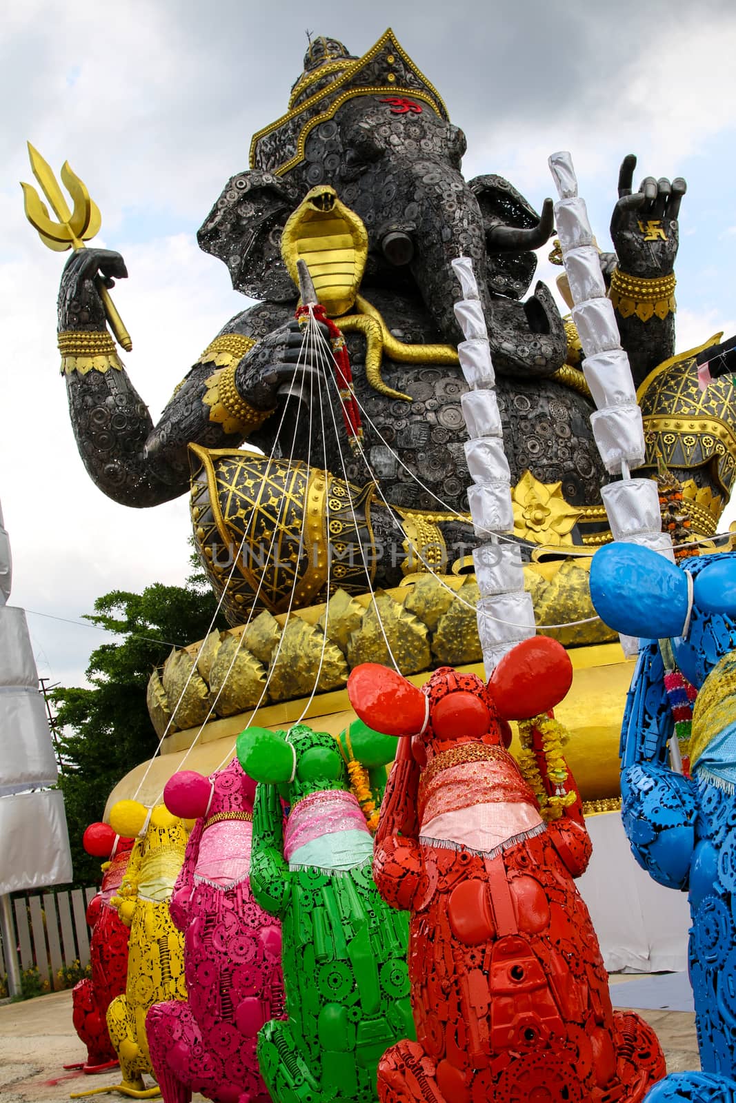 Ganesh  Iron, HUN LEK KORAT in Nakhon Ratchasima,Thailand.
