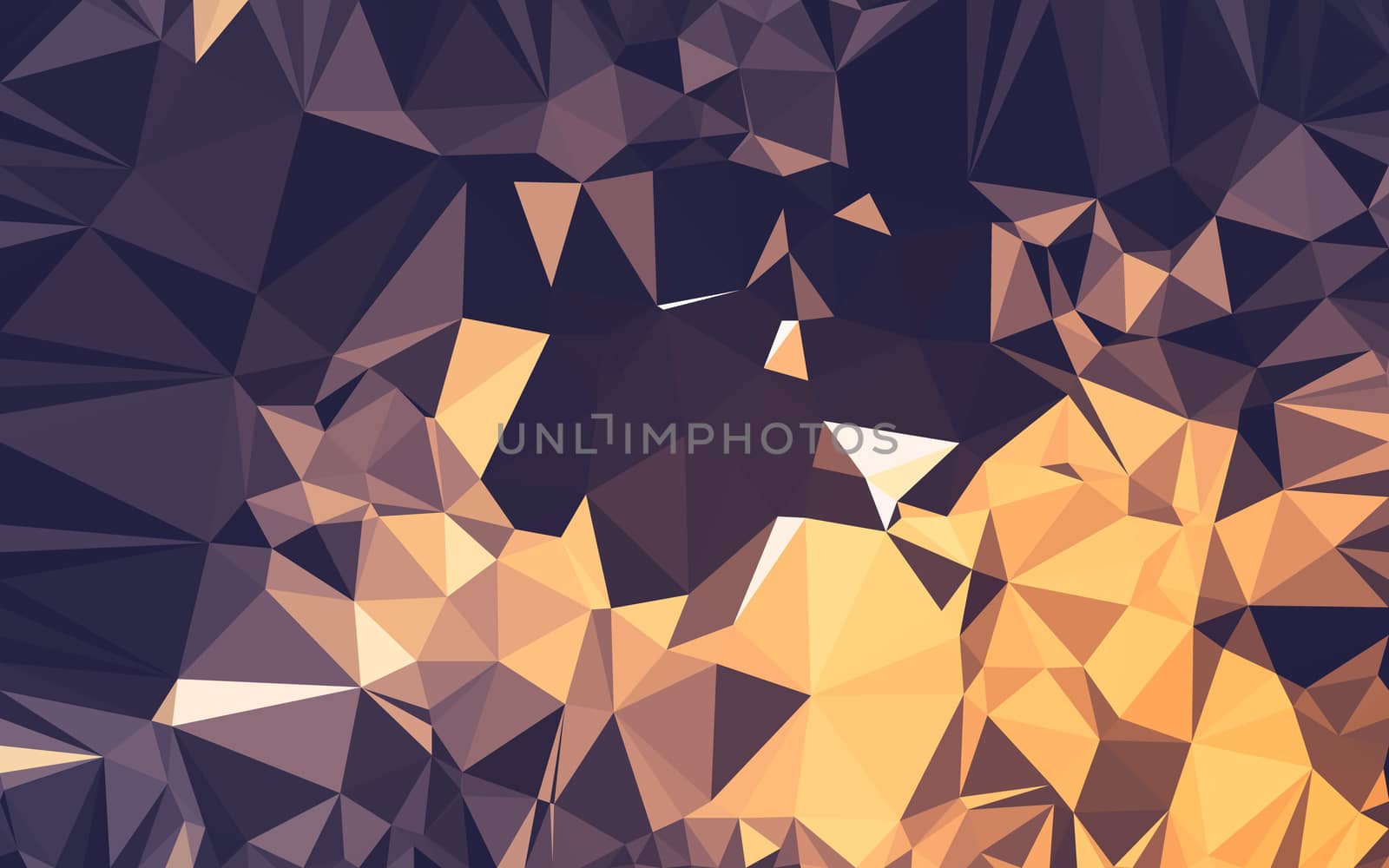 Abstract low poly background, geometry triangle by teerawit