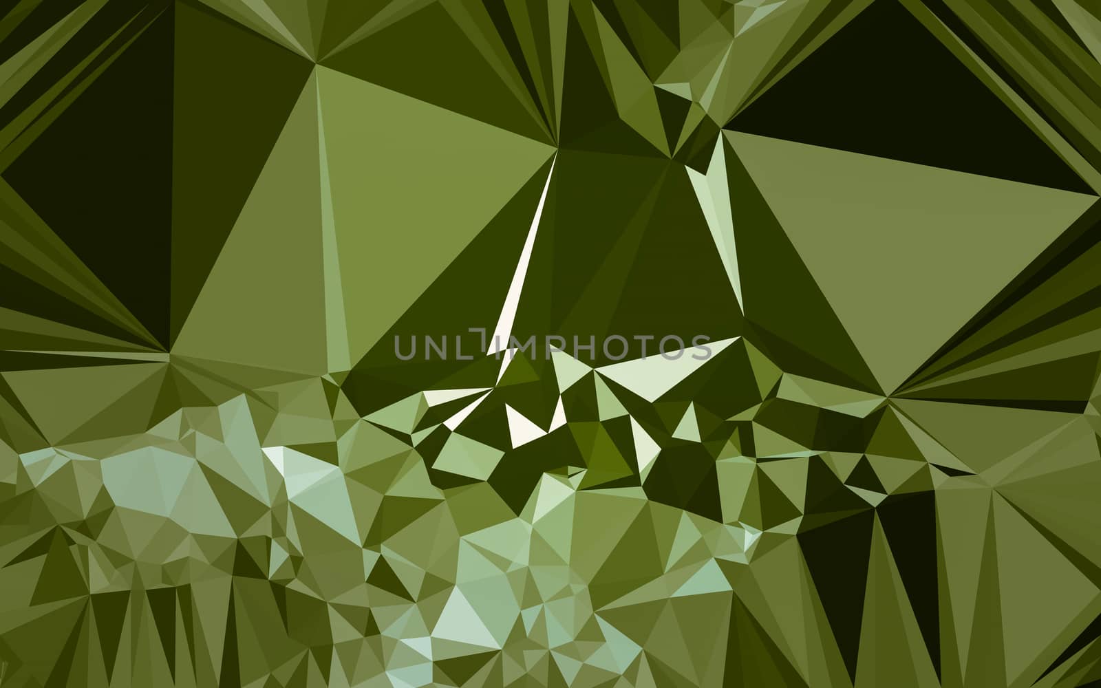 Abstract low poly background, geometry triangle by teerawit