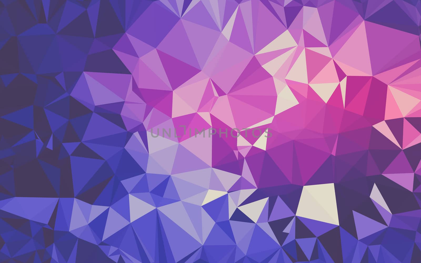 Abstract low poly background, geometry triangle by teerawit