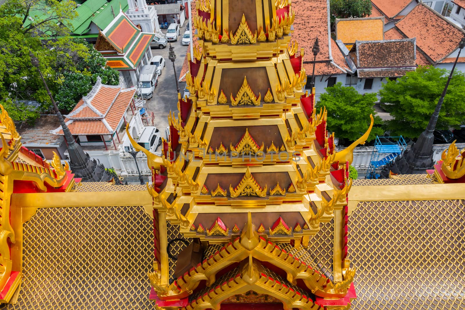 Wat Ratchanatdaram (Loha Prasat) by nicousnake