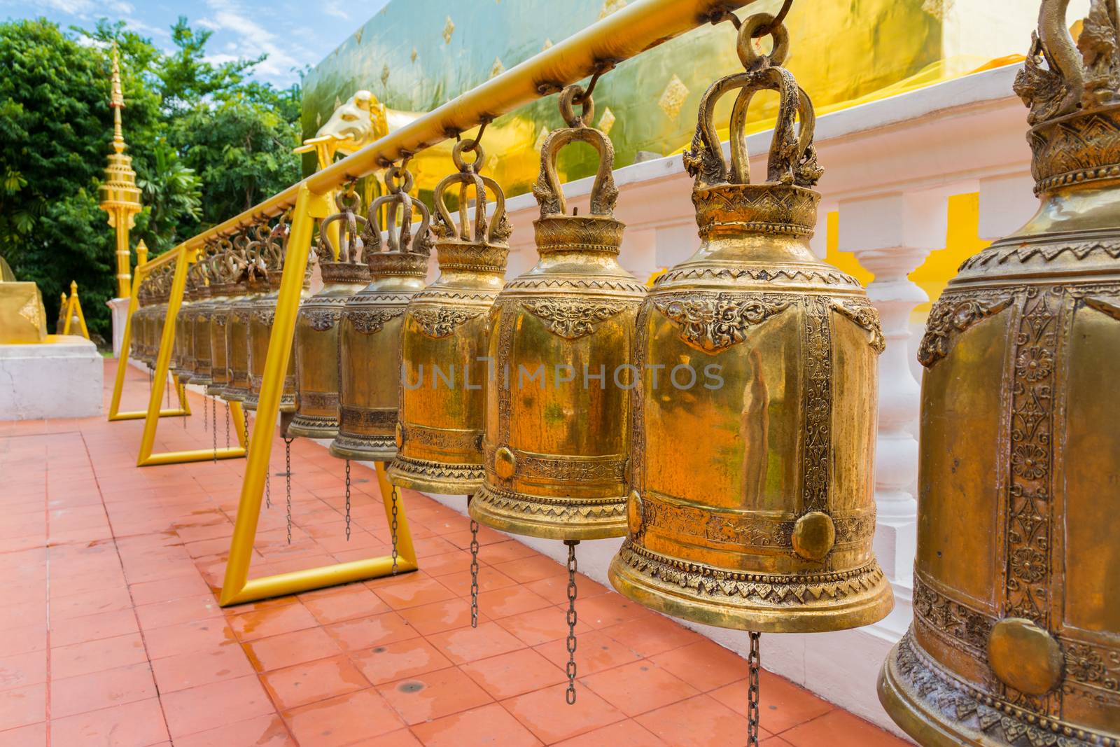 Wat Phra Sing in Chiang Mai Province ,Thailand