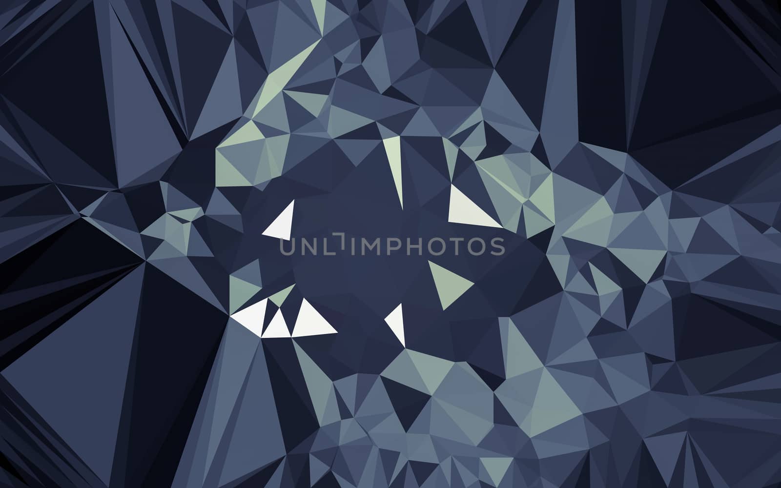 Abstract low poly background, geometry triangle by teerawit