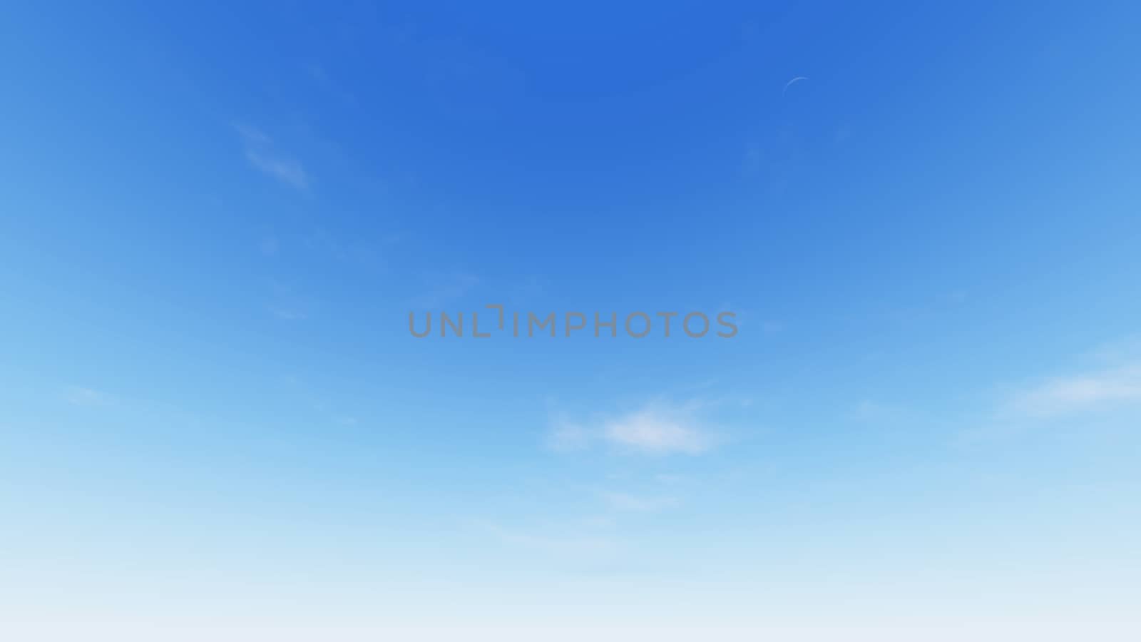 Cloudy blue sky abstract background, blue sky background with tiny clouds, 3d rendering

