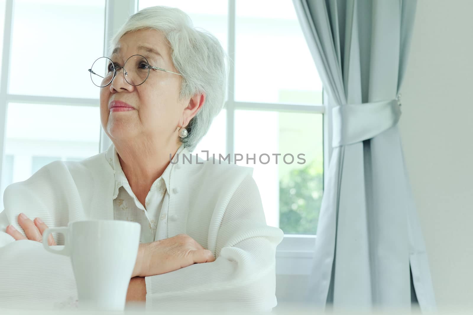 senior woman portrait