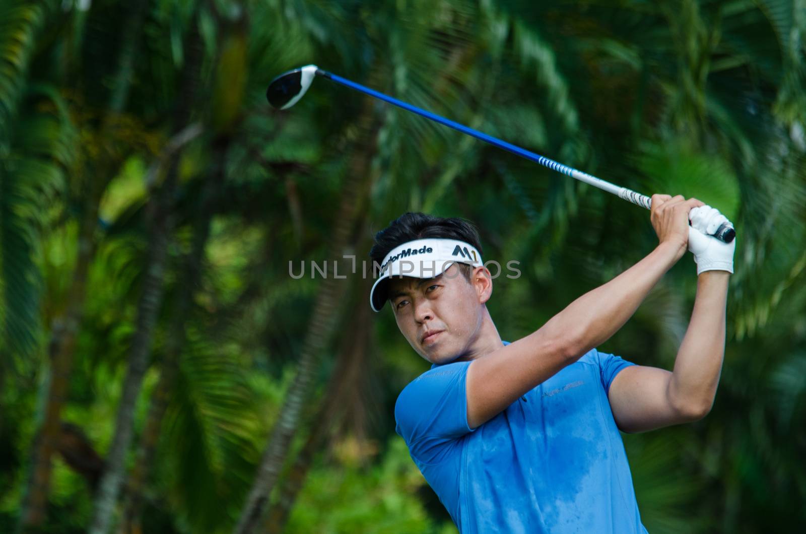 CHONBURI - JULY 31 : Daniel IM of USA in King's Cup 2016 at Phoenix Gold Golf & Country Club Pattaya on July 31, 2016 in Chonburi, Thailand.