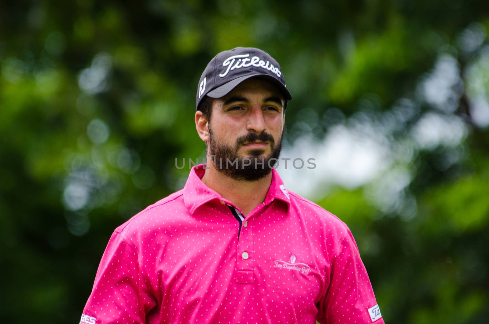 CHONBURI - JULY 31 : Francesco Laporta of Italy in King's Cup 2016 at Phoenix Gold Golf & Country Club Pattaya on July 31, 2016 in Chonburi, Thailand.