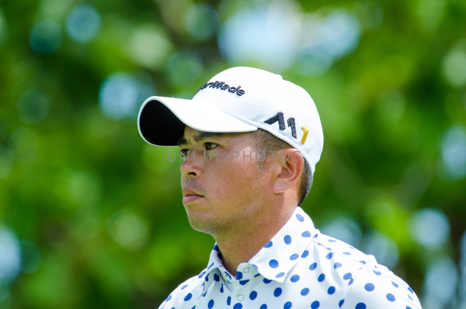 CHONBURI - JULY 31 : Chan Shih-chang of Chinese Taipei winner in King's Cup 2016 at Phoenix Gold Golf & Country Club Pattaya on July 31, 2016 in Chonburi, Thailand.