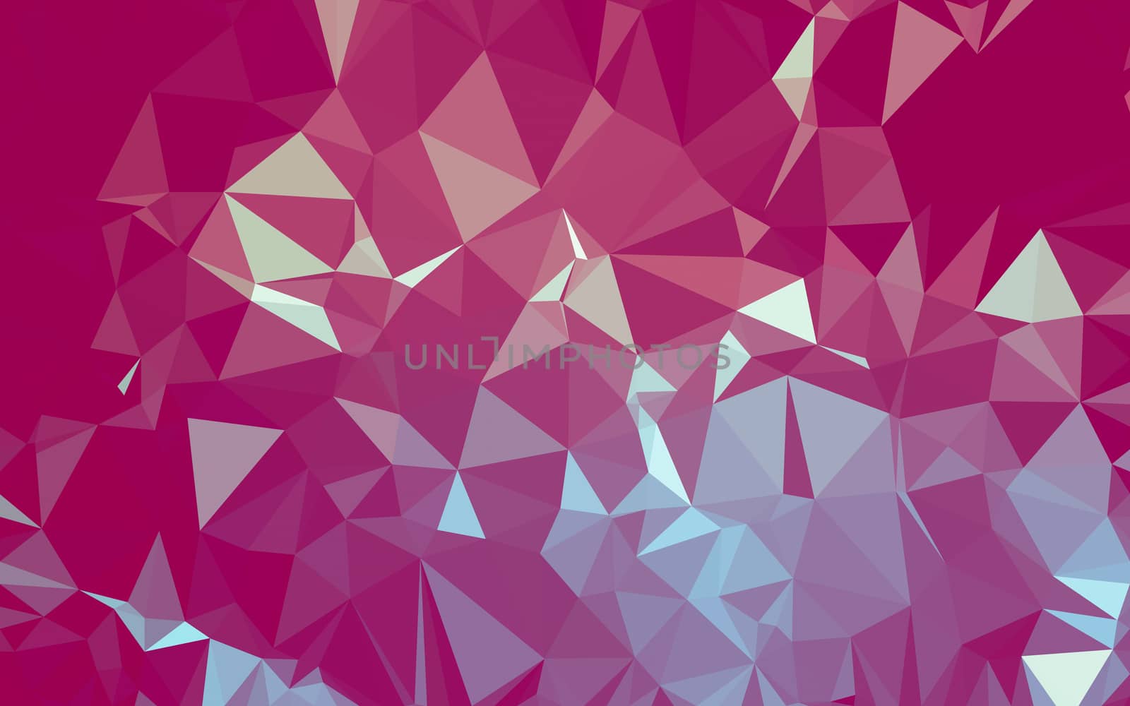 Abstract low poly background, geometry triangle, mosaic pastel color background