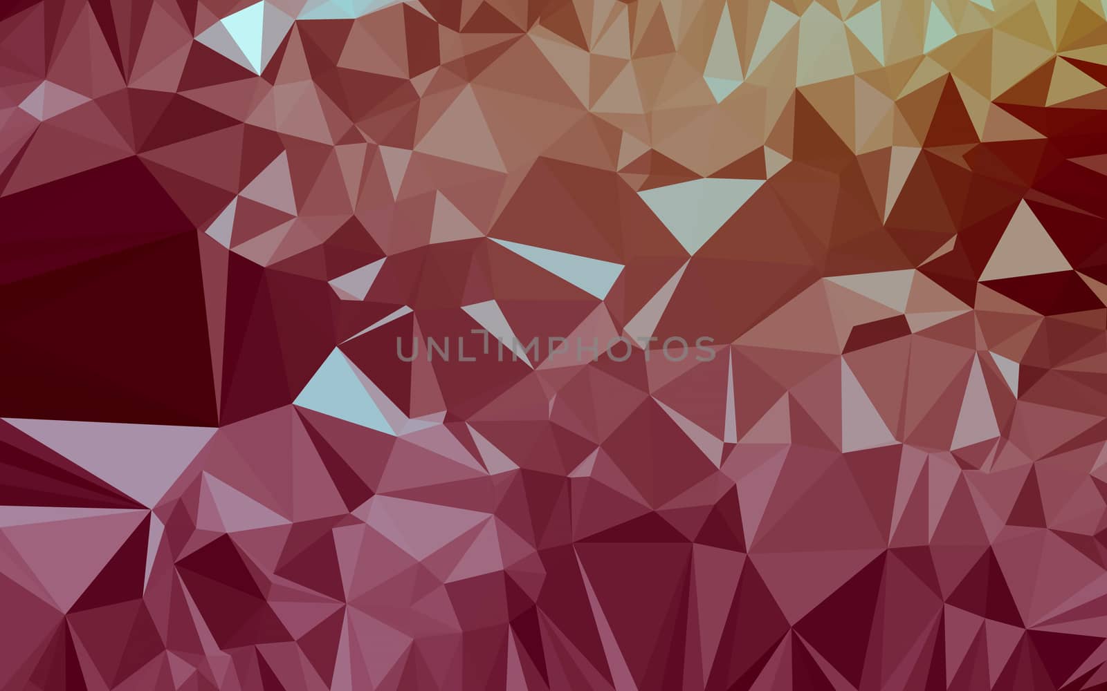 Abstract low poly background, geometry triangle, mosaic pastel color background