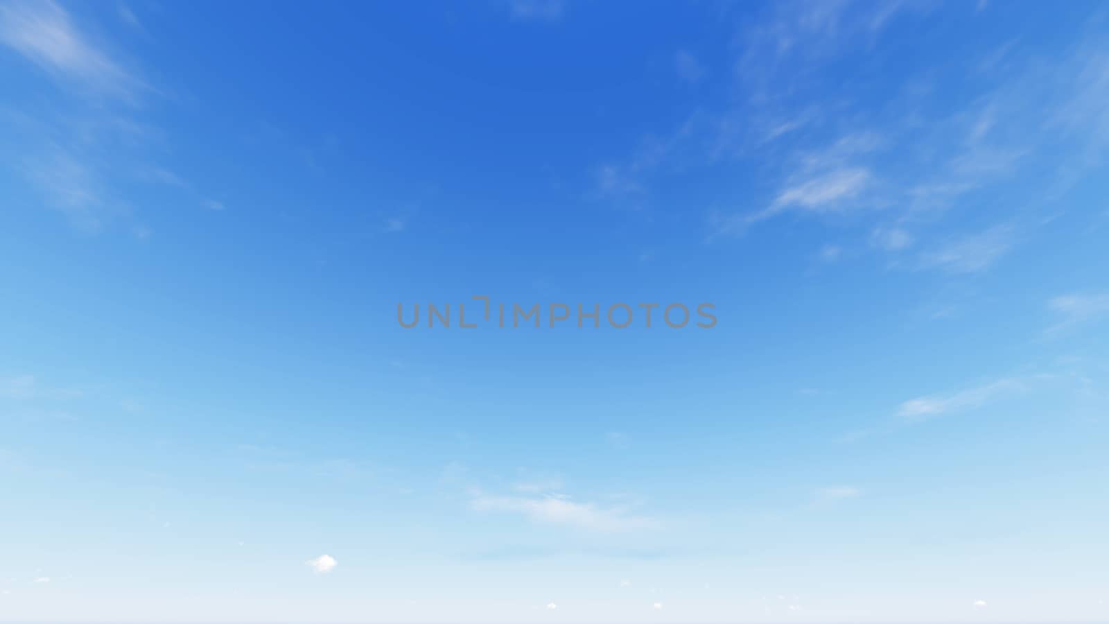 Cloudy blue sky abstract background, blue sky background with tiny clouds, 3d rendering

