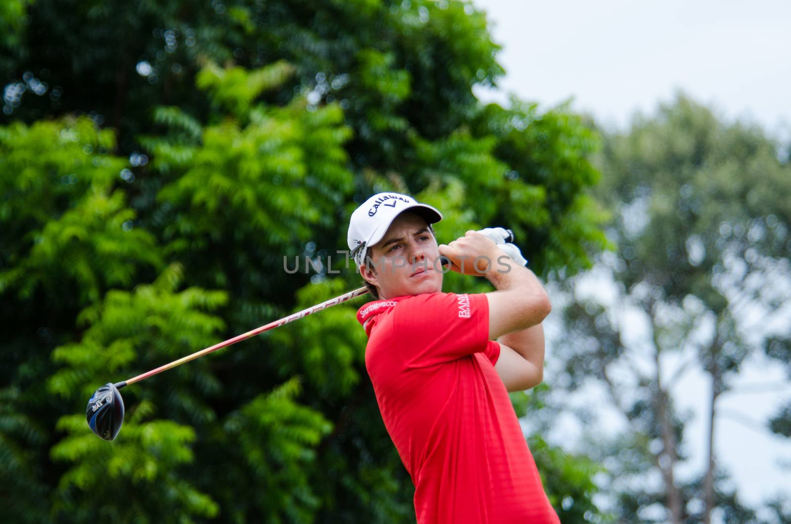 CHONBURI - JULY 31 : Lionel Weber of France in King's Cup 2016 at Phoenix Gold Golf & Country Club Pattaya on July 31, 2016 in Chonburi, Thailand.