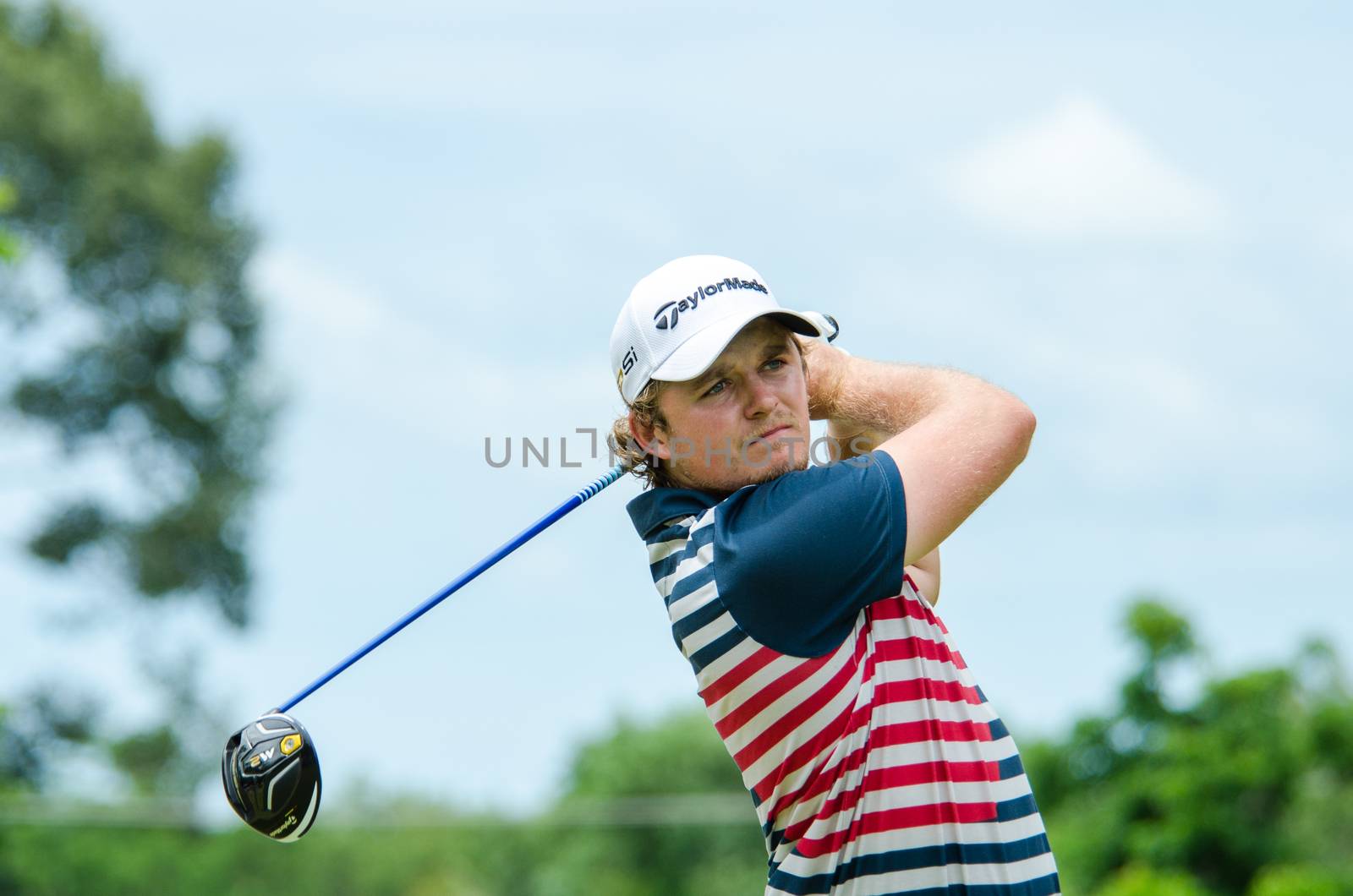 CHONBURI - JULY 31 : Eddie Pepperell of England Taipei winner in King's Cup 2016 at Phoenix Gold Golf & Country Club Pattaya on July 31, 2016 in Chonburi, Thailand.