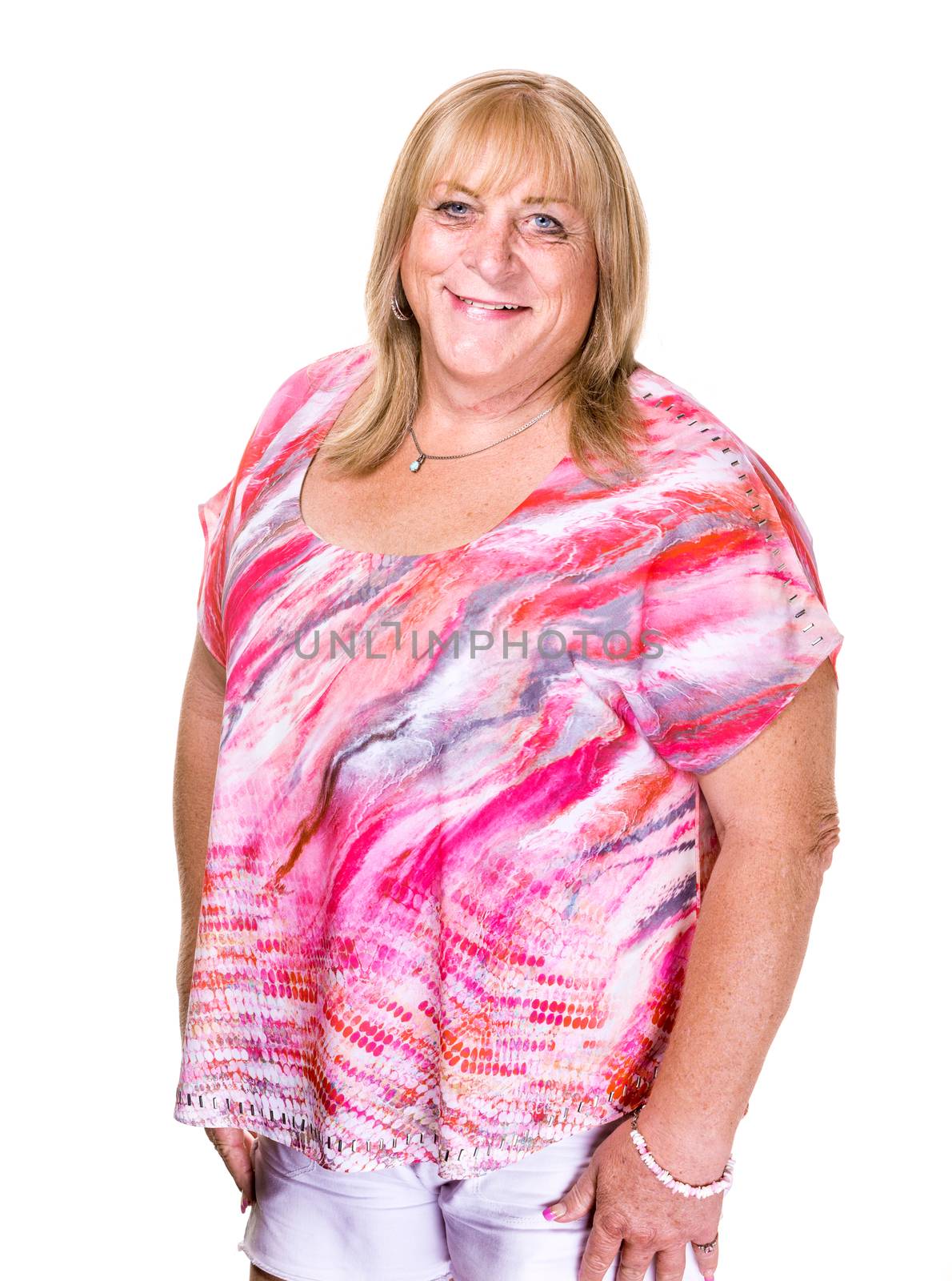 Transgender Woman in Tie Dye SHirt by Creatista