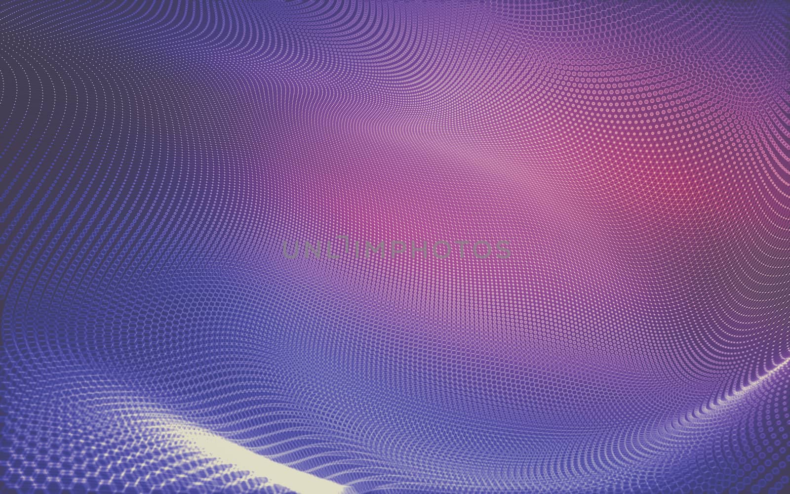 Abstract polygonal space low poly dark background with connecting dots and lines. Connection structure. 3d rendering